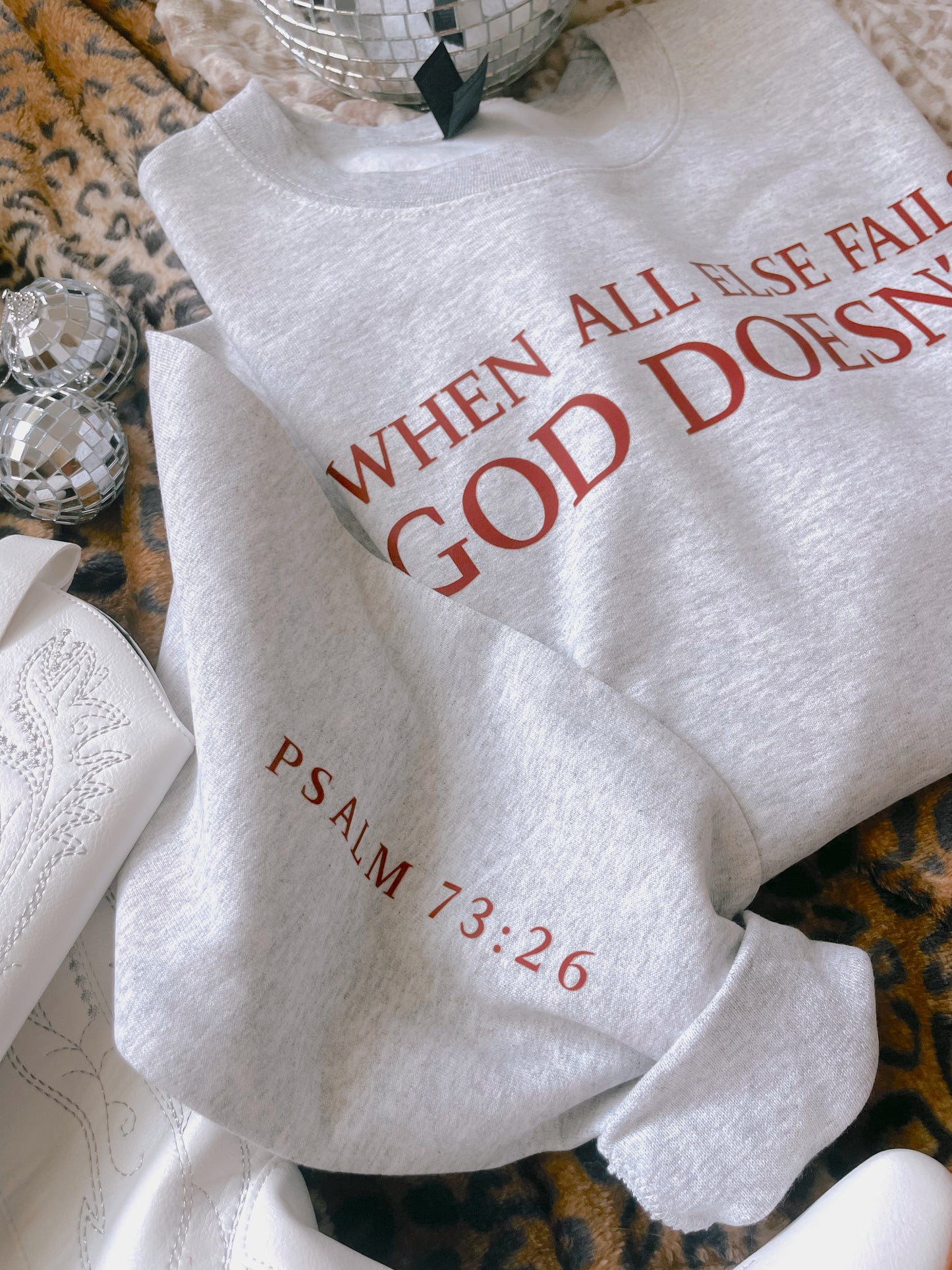 When All Else Fails God Doesn’t DTF Graphics