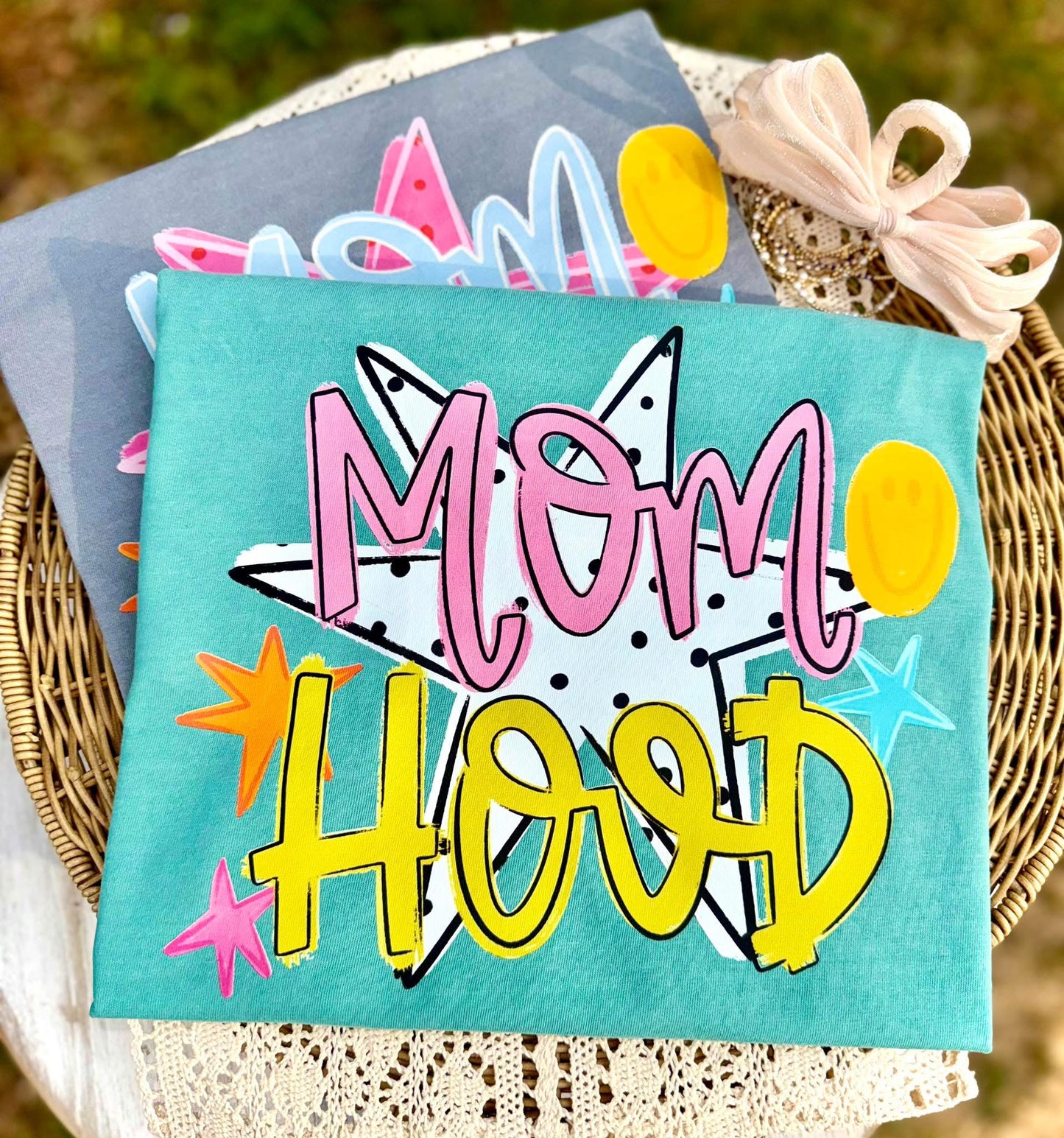 Mom Hood DTF Graphics