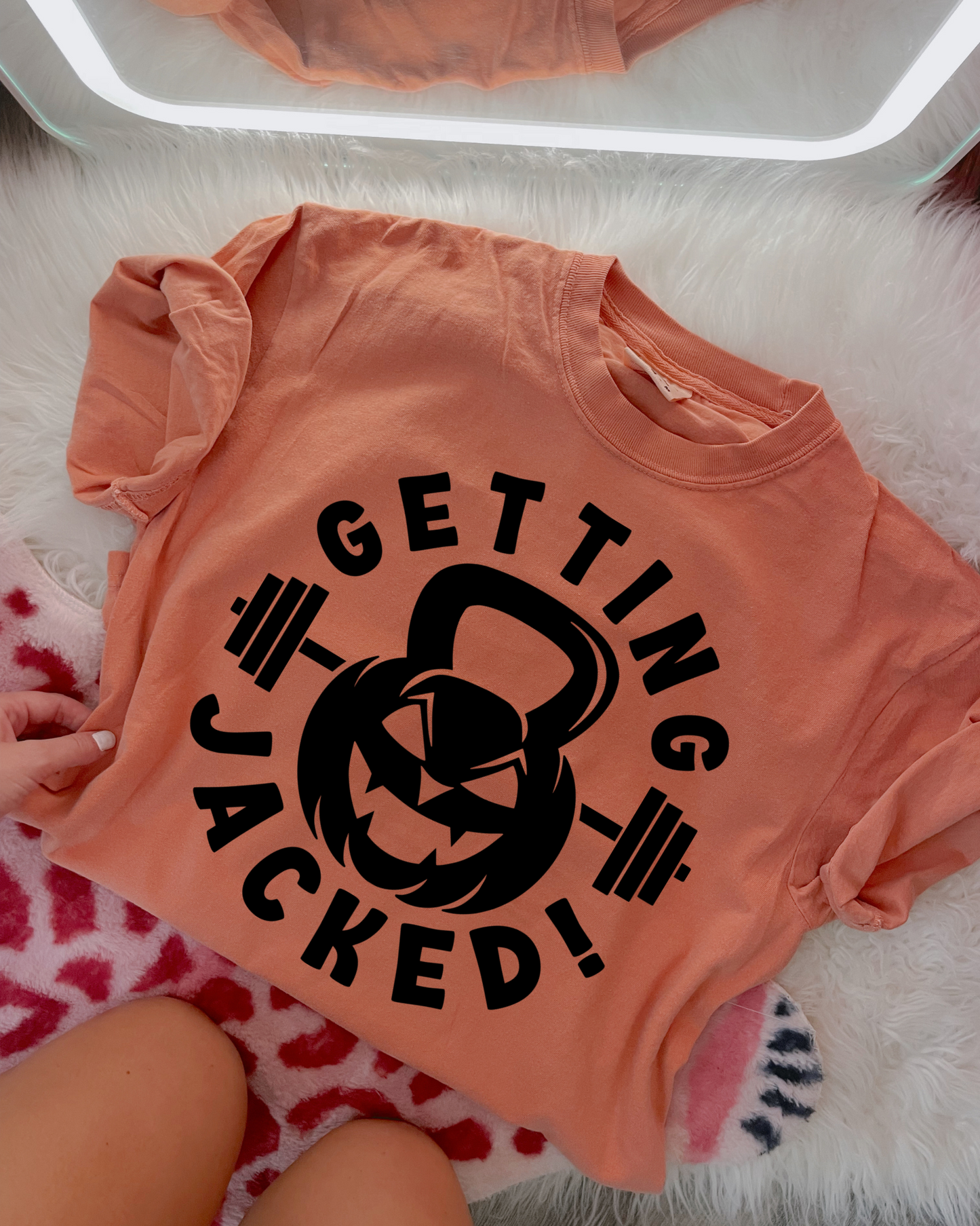 Getting Jacked Gym DTF Graphics