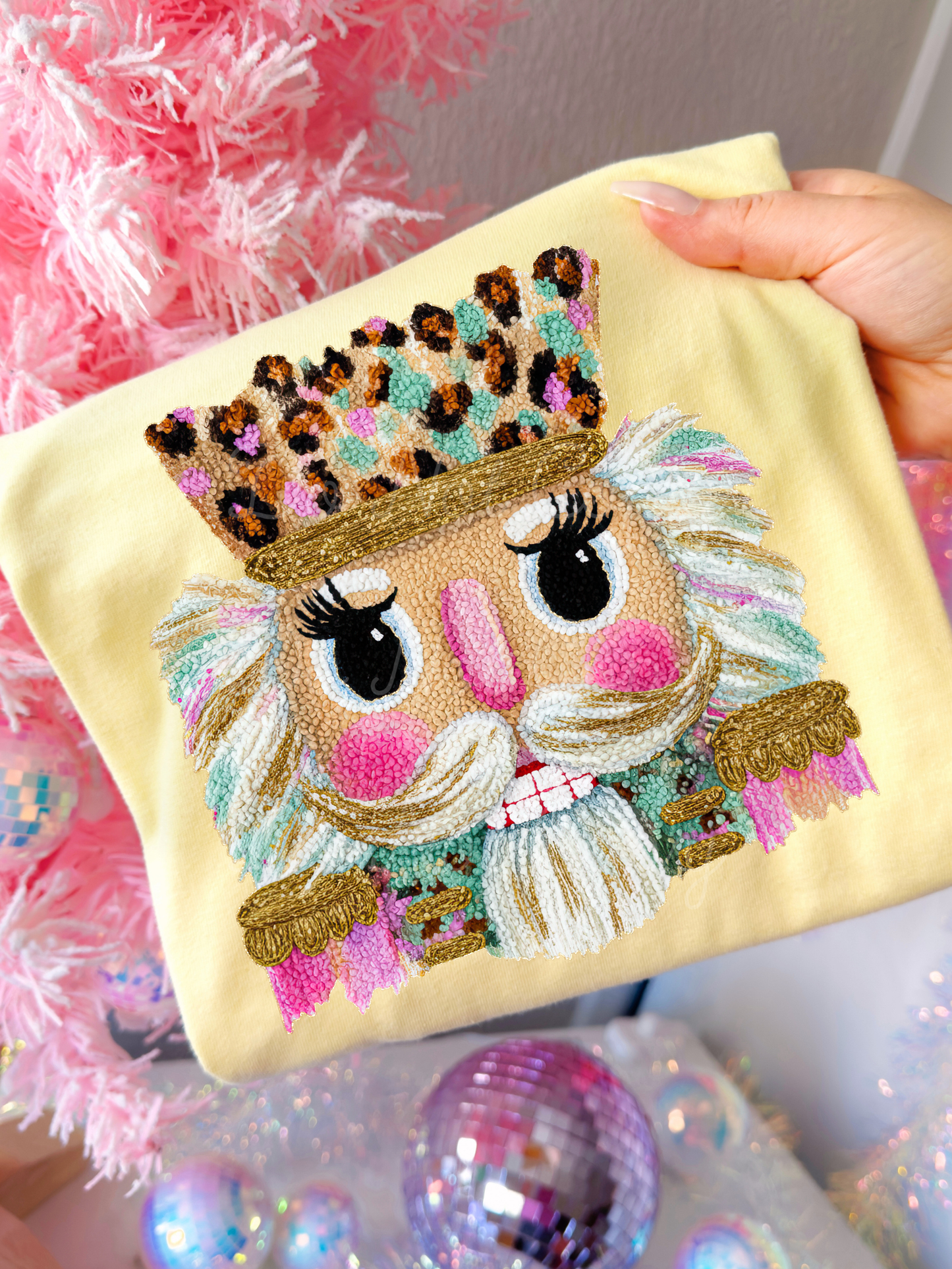 Leopard Nut Cracker DTF Graphics