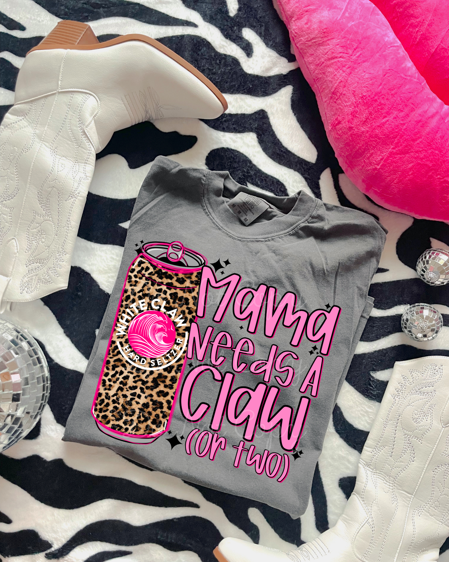 Mama Needs A Claw DTF Graphics