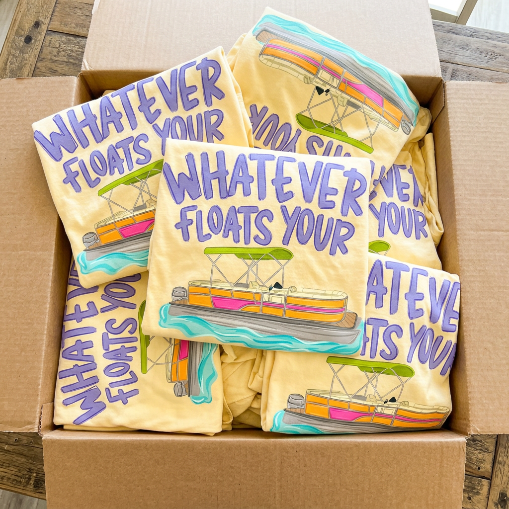 Whatever Floats Your Boat DTF Graphics