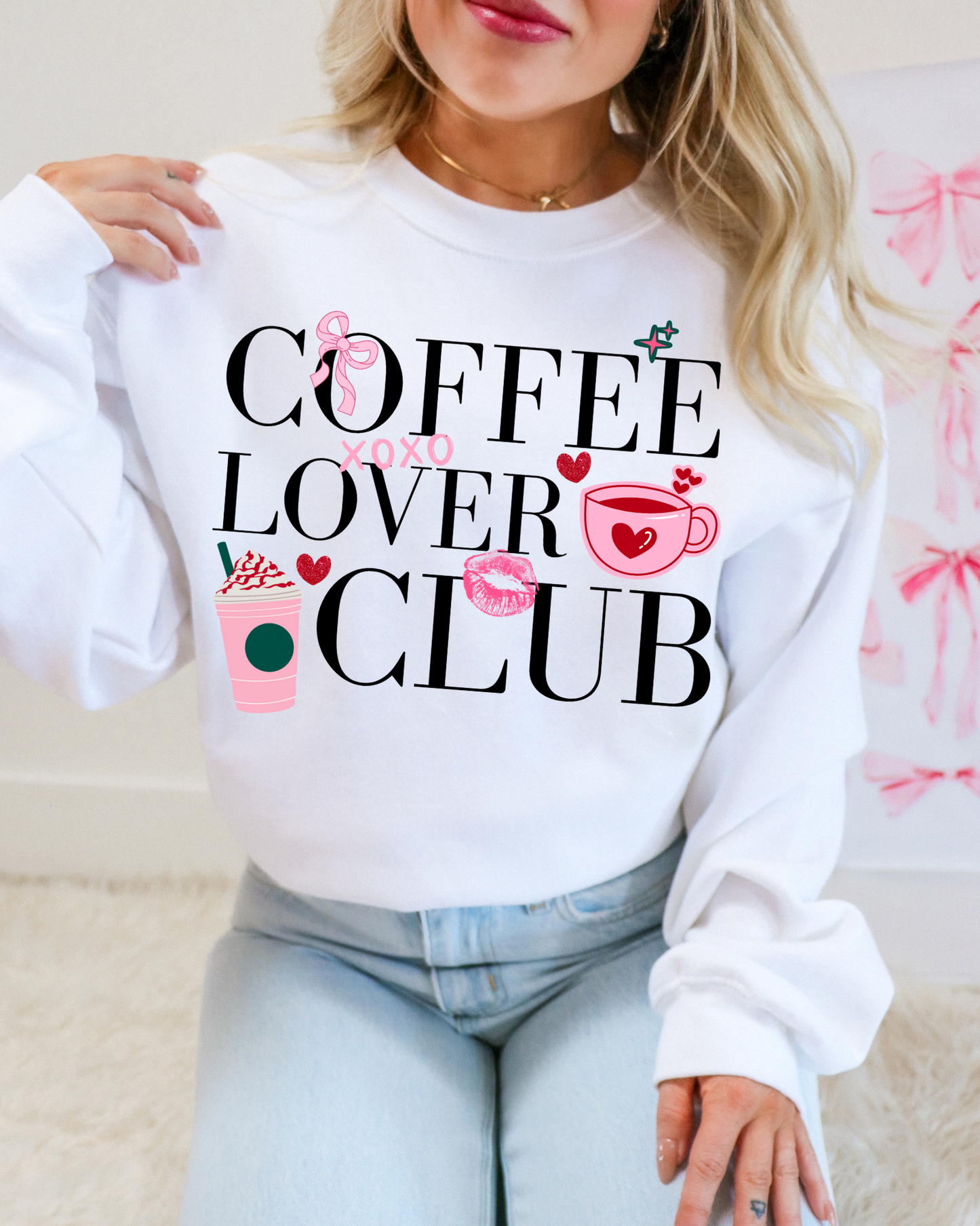 Coffee Lover Club DTF Graphics