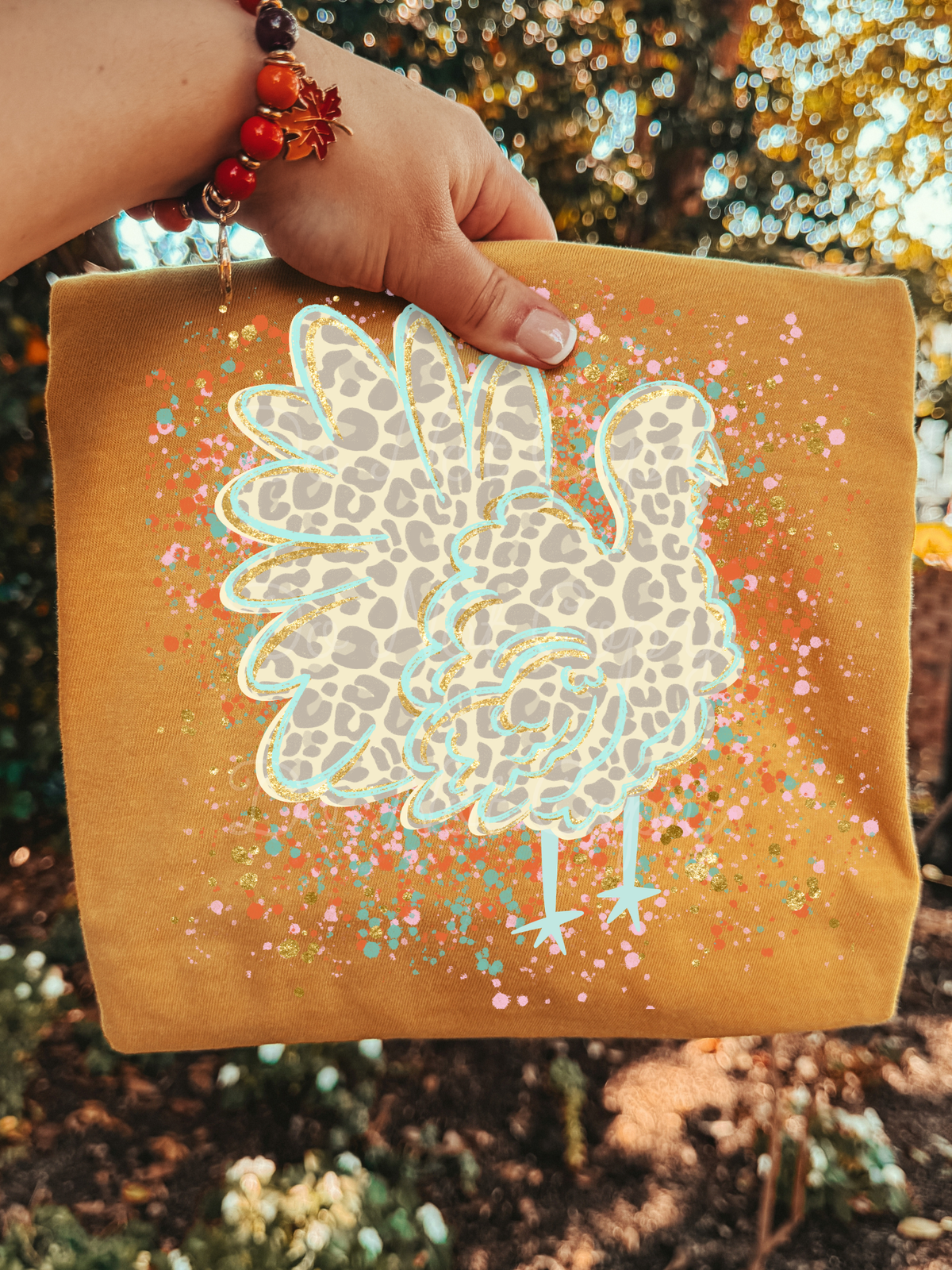 Turkey Splatter DTF Graphics