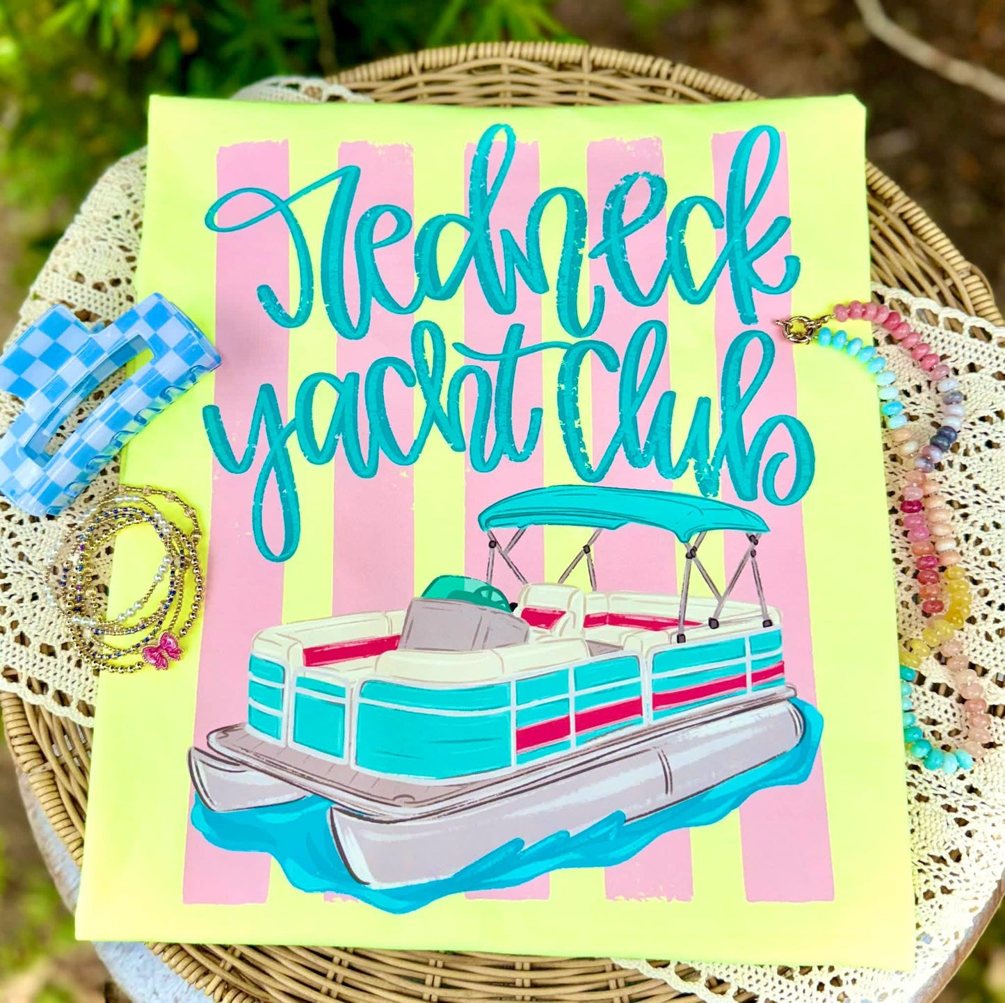 Redneck Yacht Club DTF Graphics
