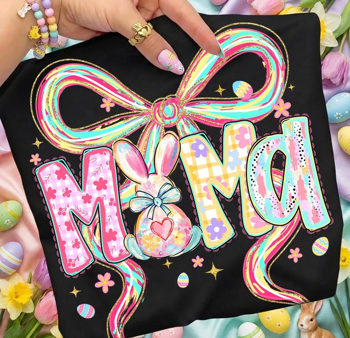 Easter Mama DTF Graphics