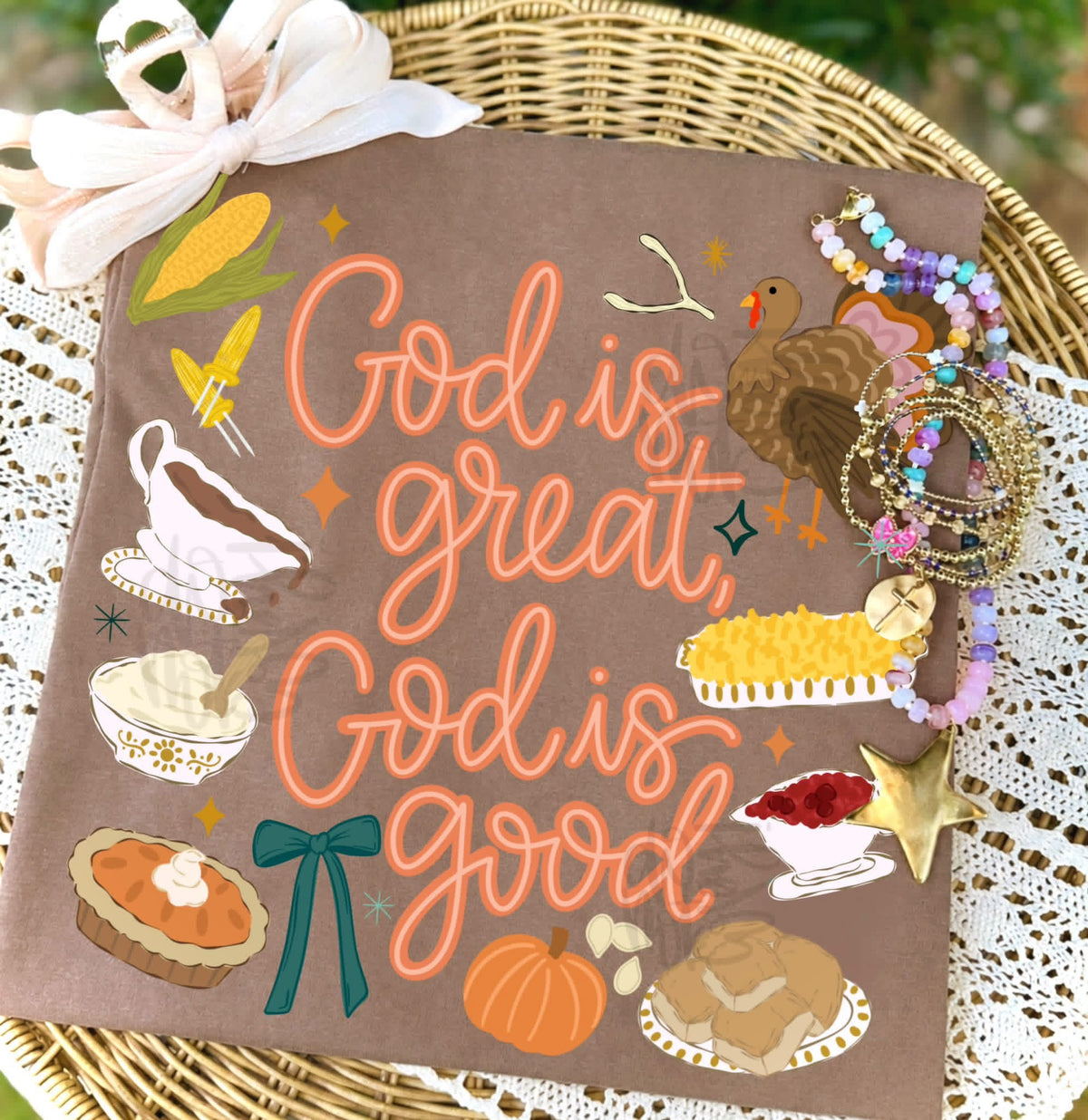 God Is Great DTF Graphics