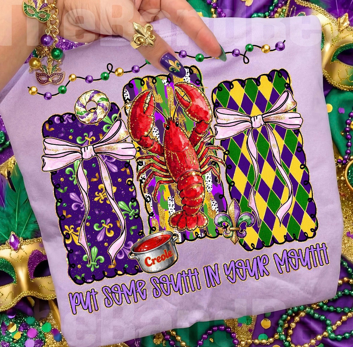 Put Some South In Your Mouth DTF Graphics