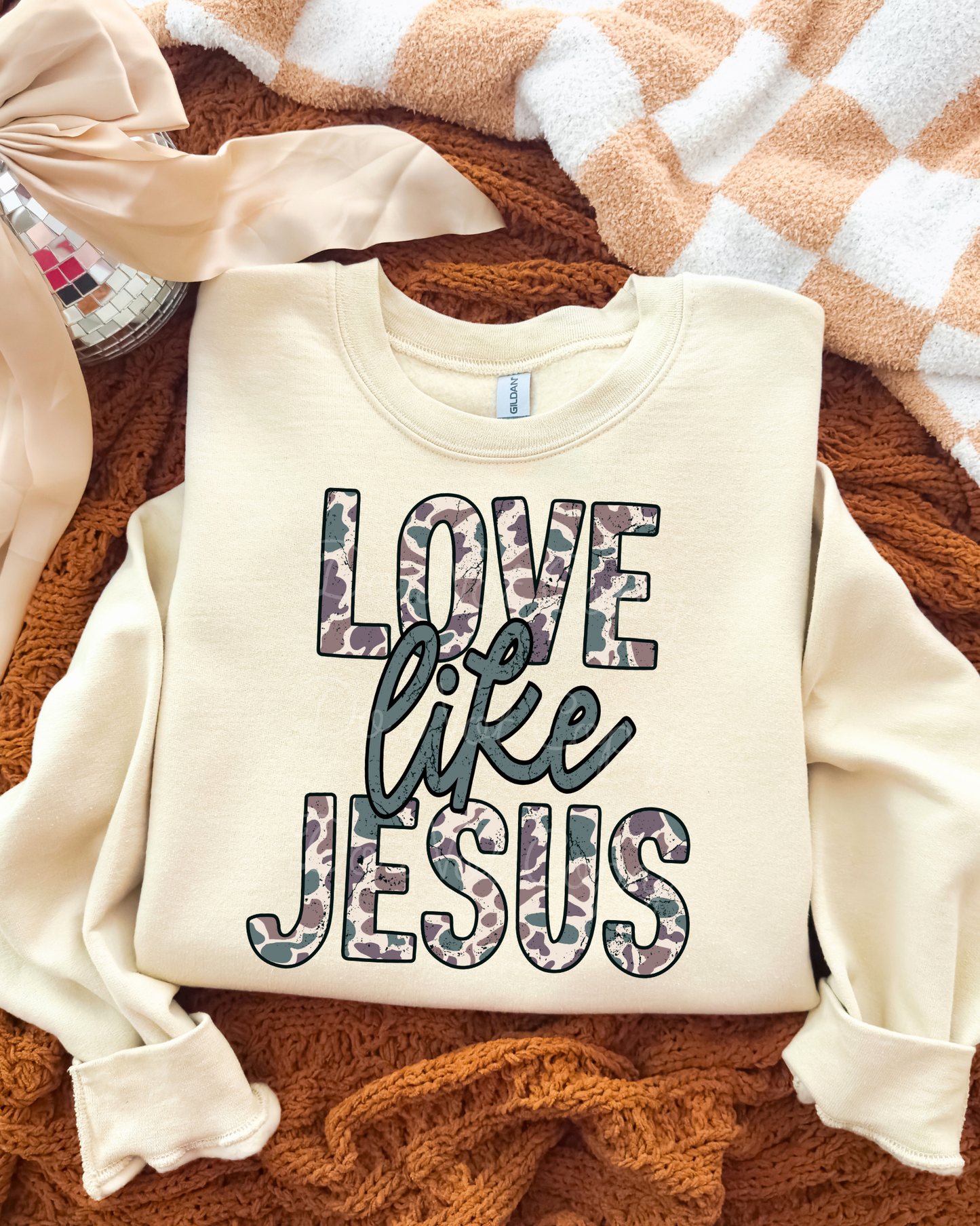 Love Like Jesus DTF Graphics