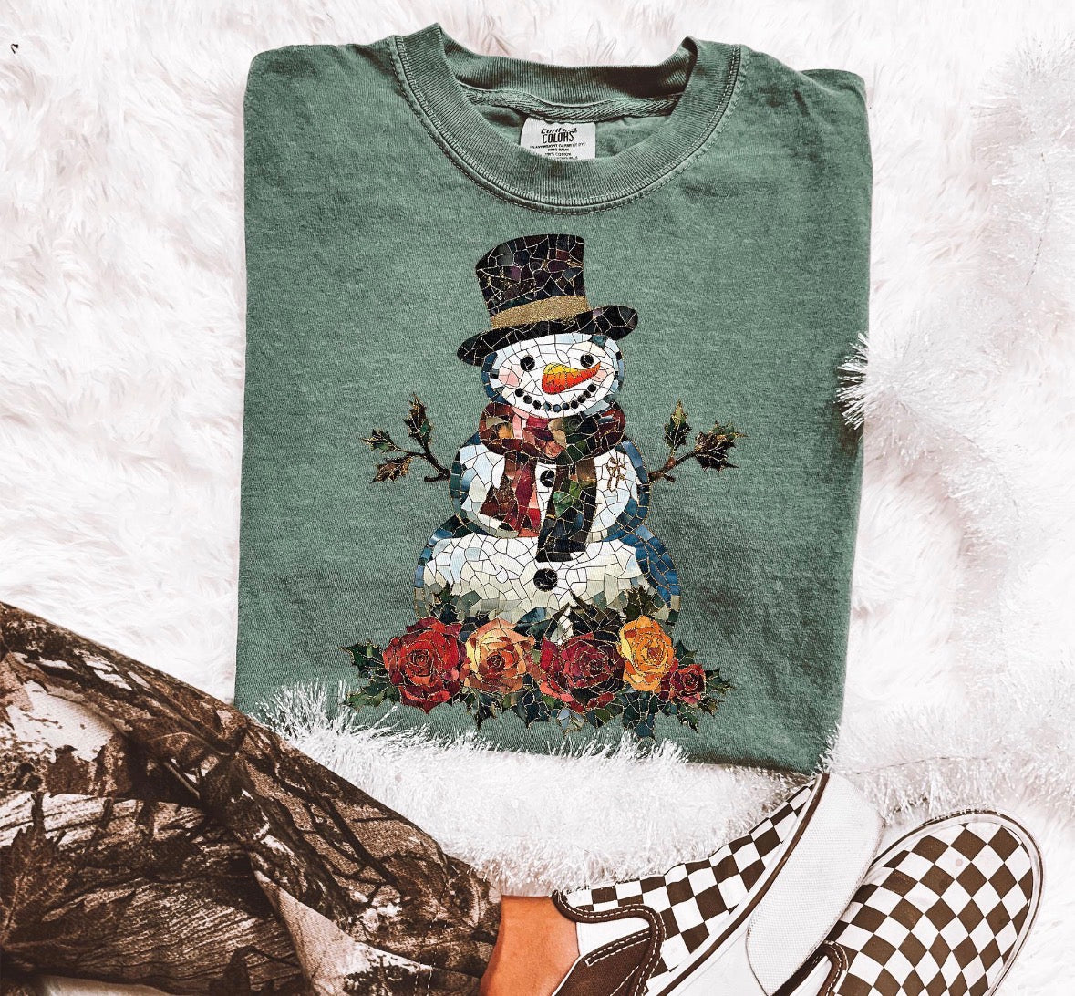 Snowman DTF Graphics