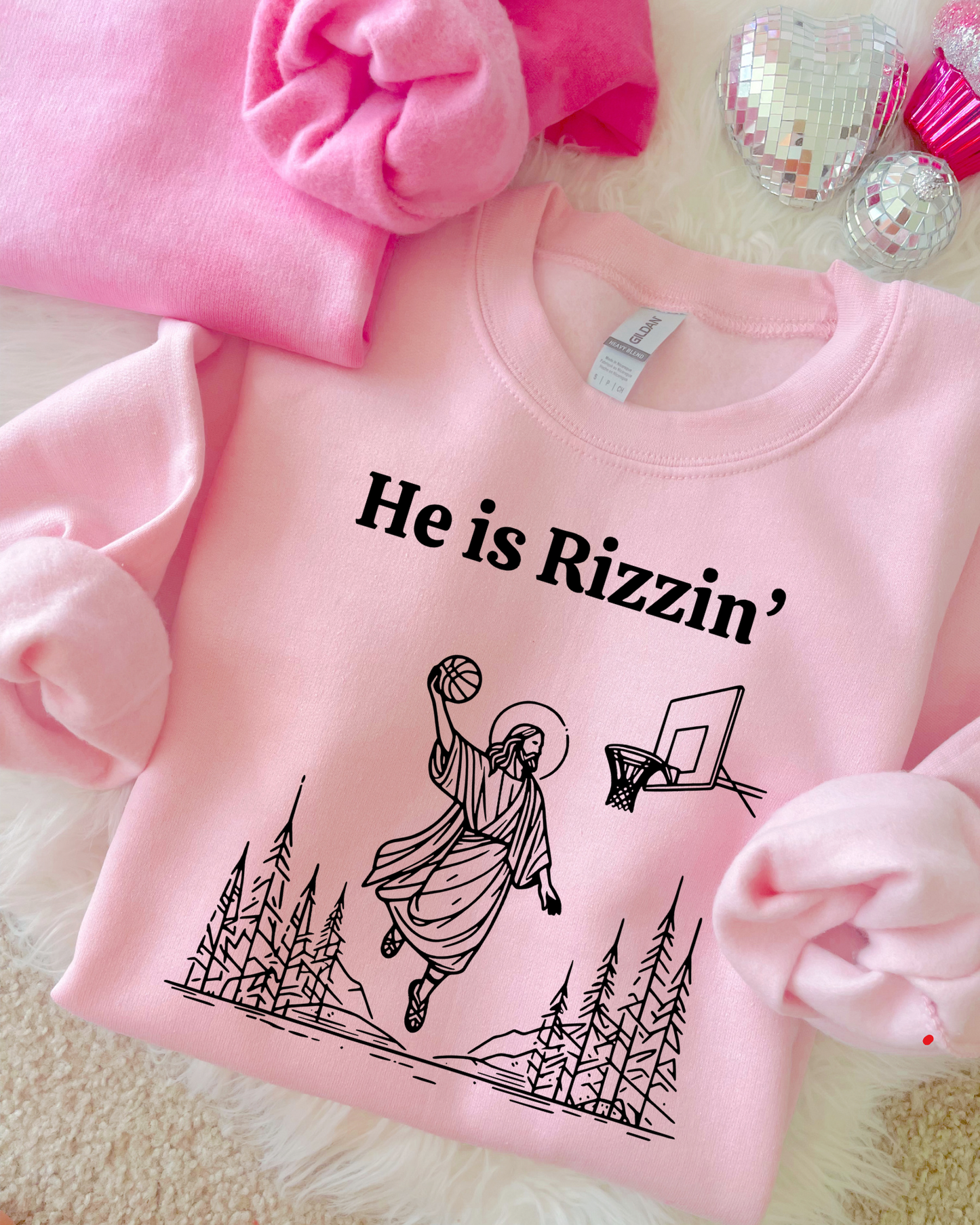 He Is Rizzin’ DTF Graphics