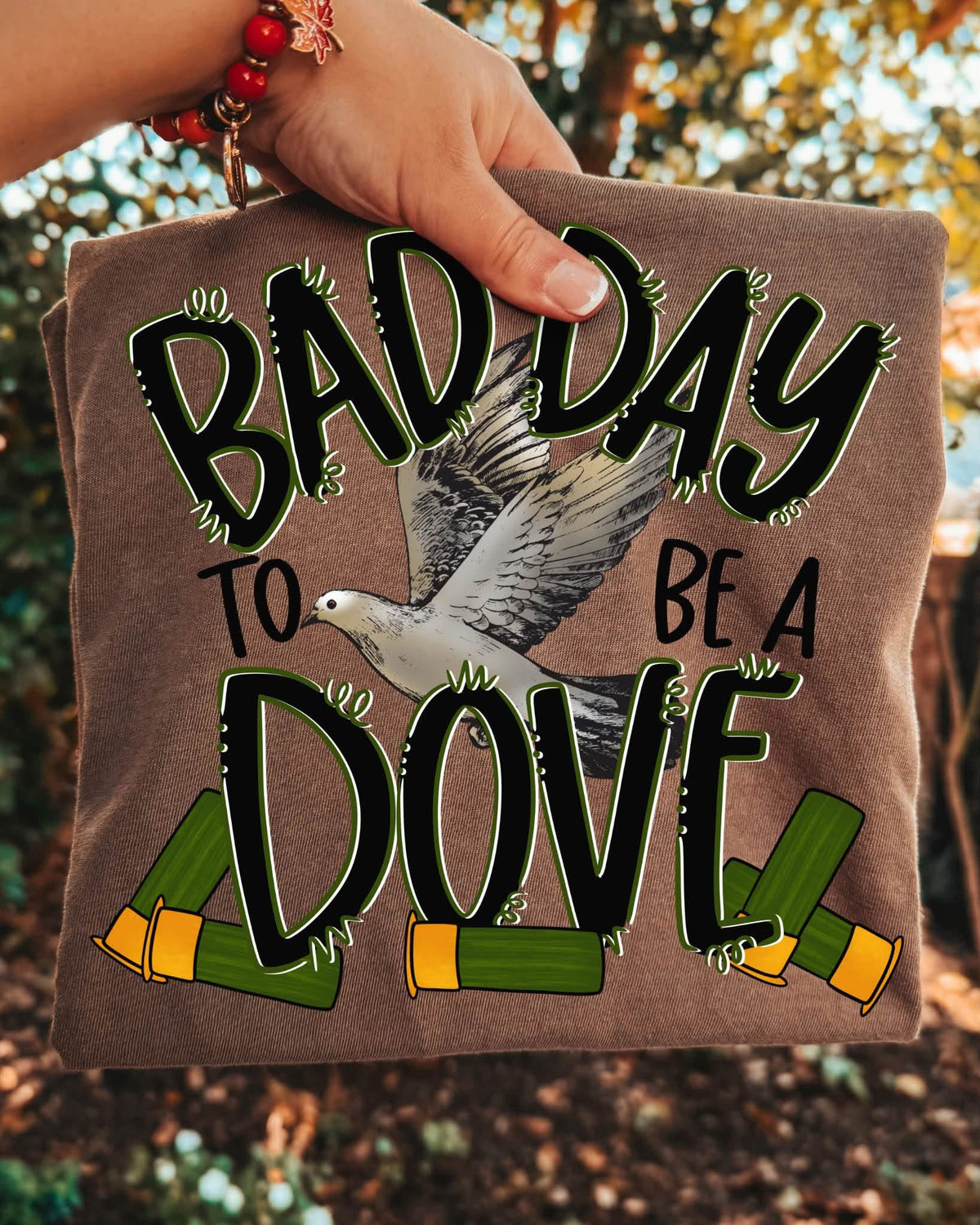 Bad Day To Be A Dove DTF Graphics