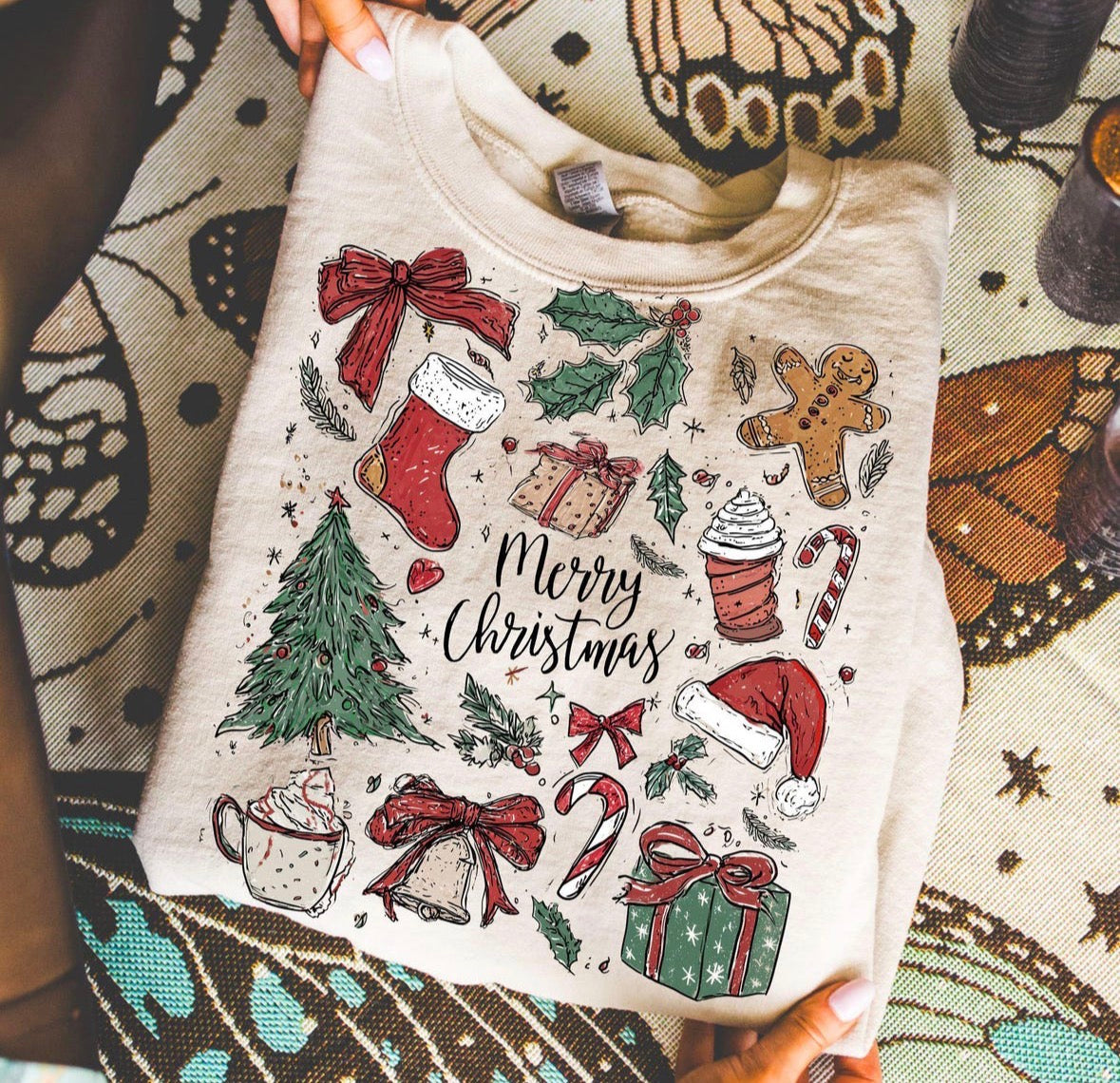 Merry Christmas Elements DTF Graphics
