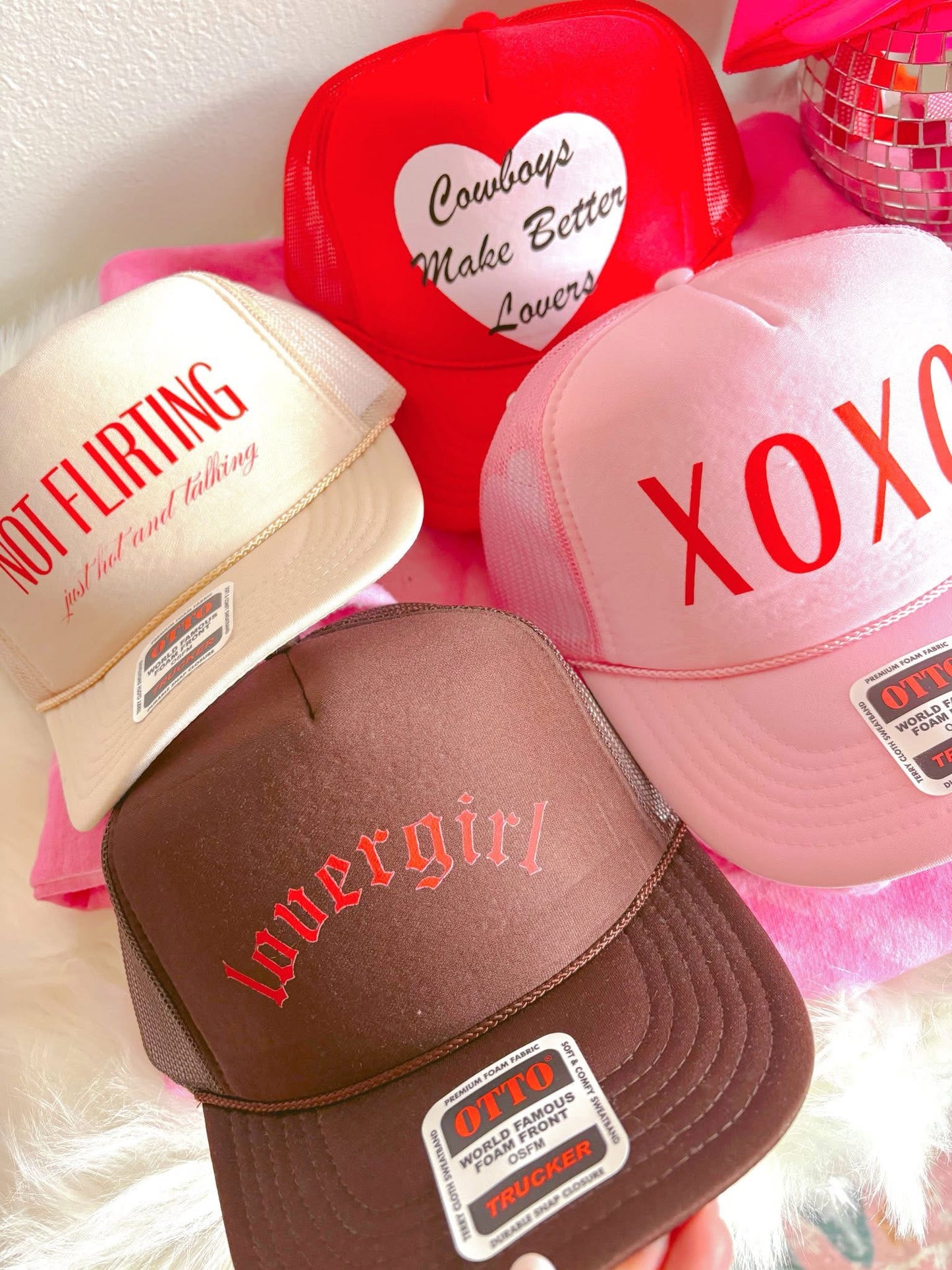 Lovergirl DTF Brown Hat (TAT 15 BIZ DAYS)