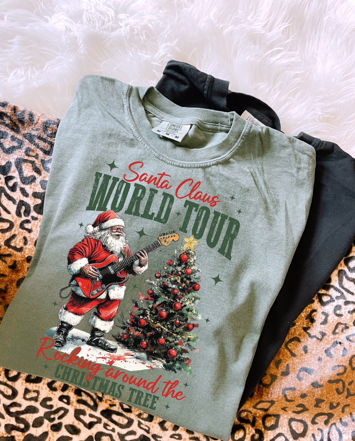 Santa Claus World Tour DTF Graphics