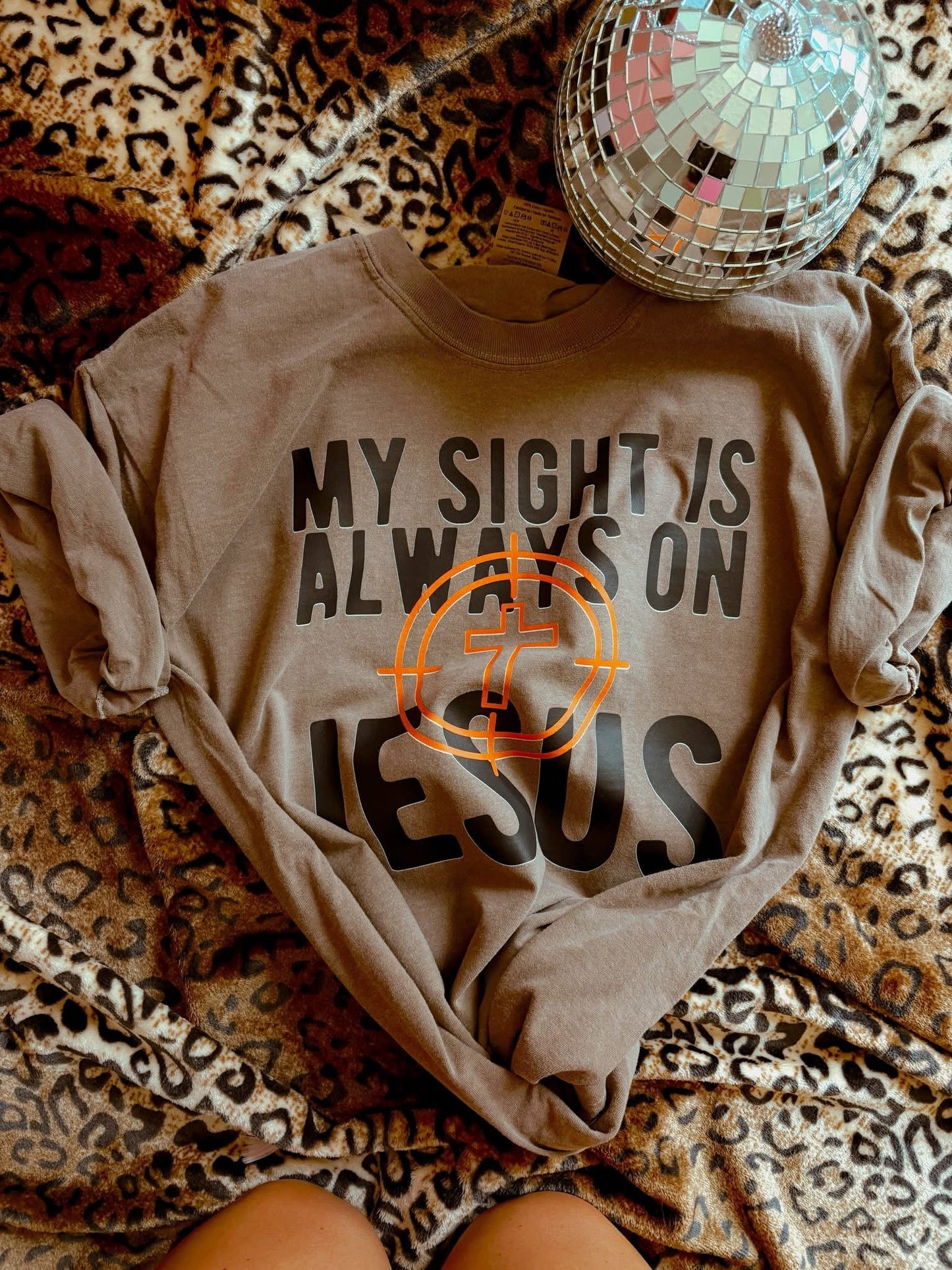 My Sight Is Always On Jesus DTF Graphics