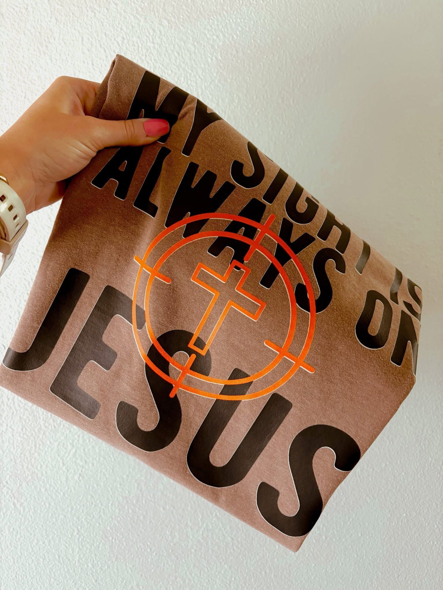 My Sight Is Always On Jesus DTF Graphics