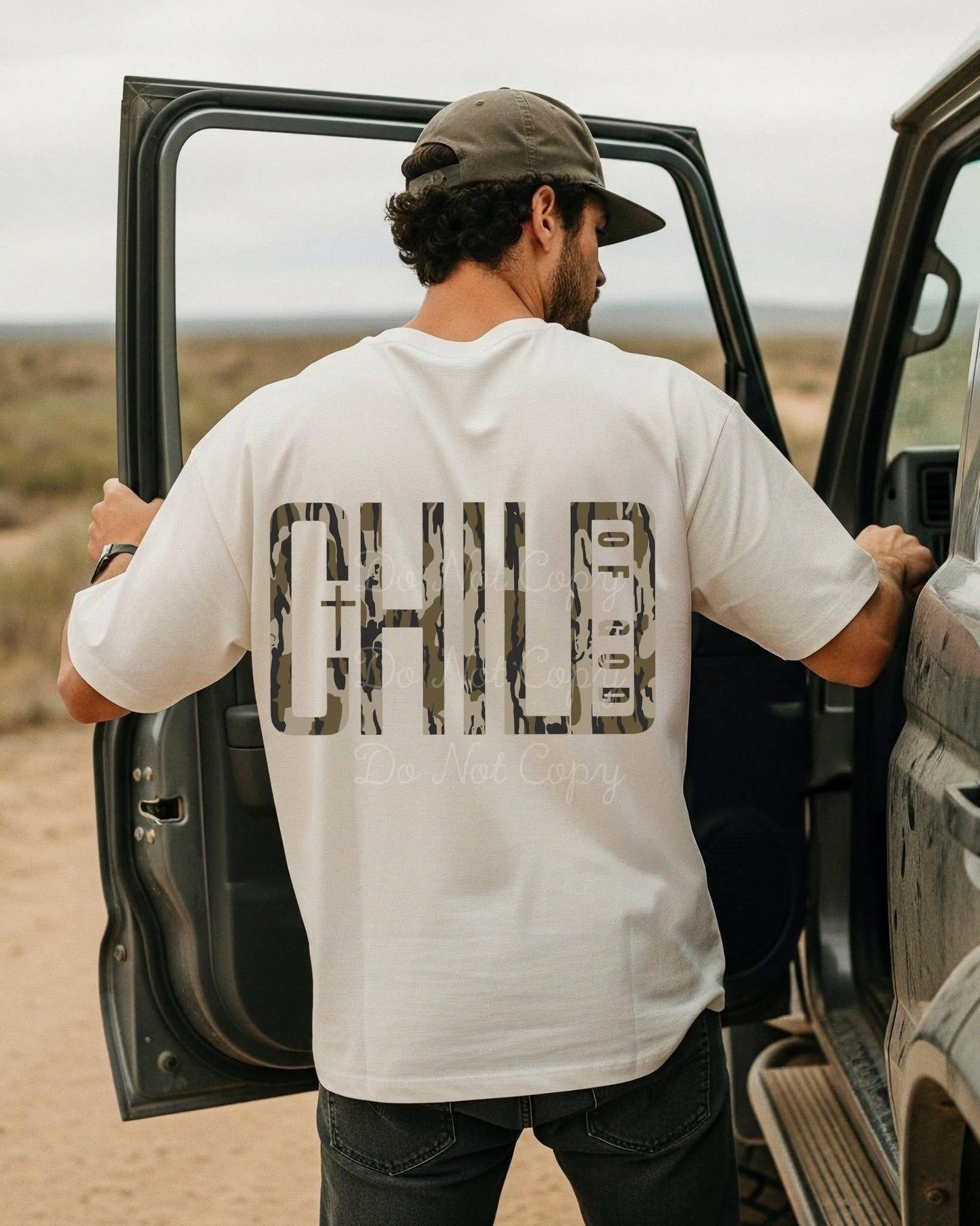 Child Of God (on back) DTF Graphics