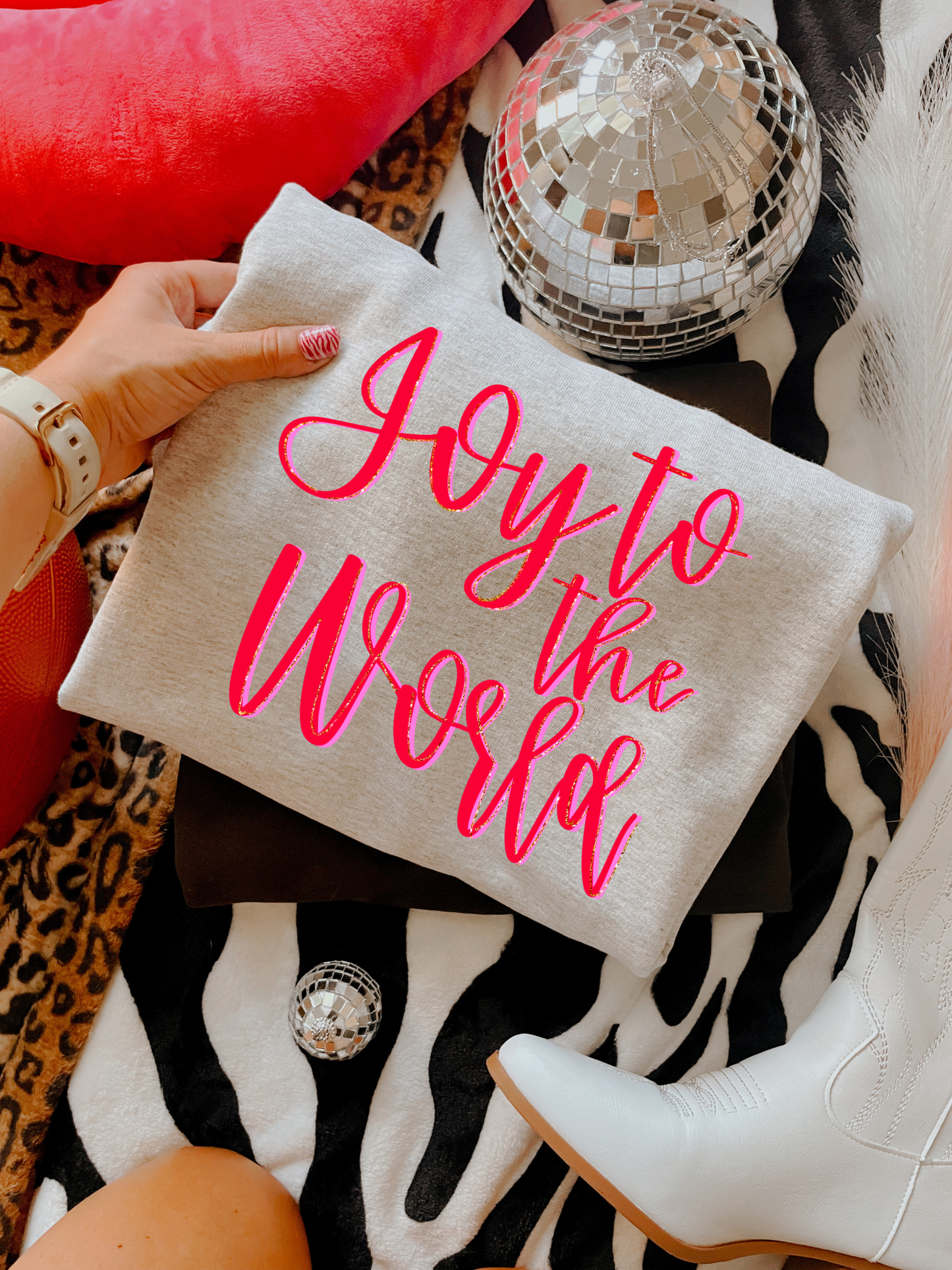 Joy To The World DTF Graphics