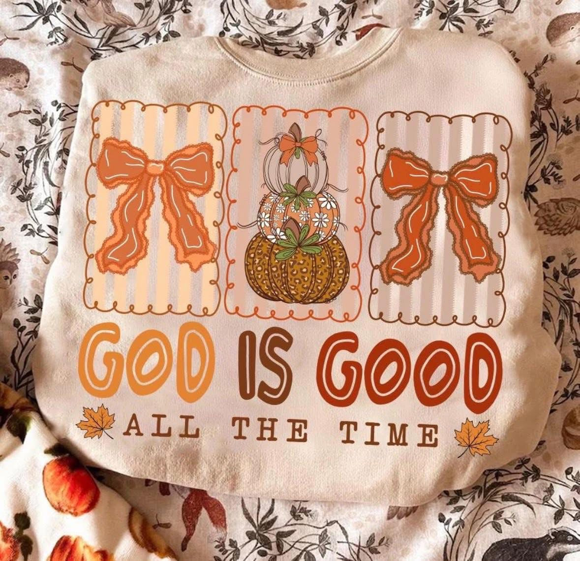 God Is Good DTF Graphics