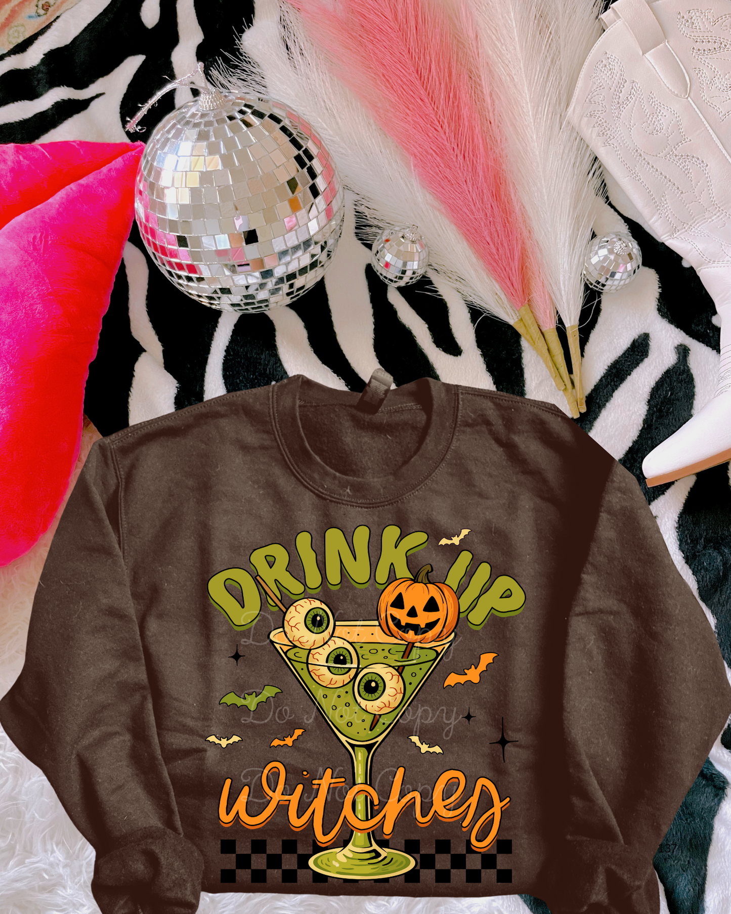 Drink Up Witches DTF Graphics