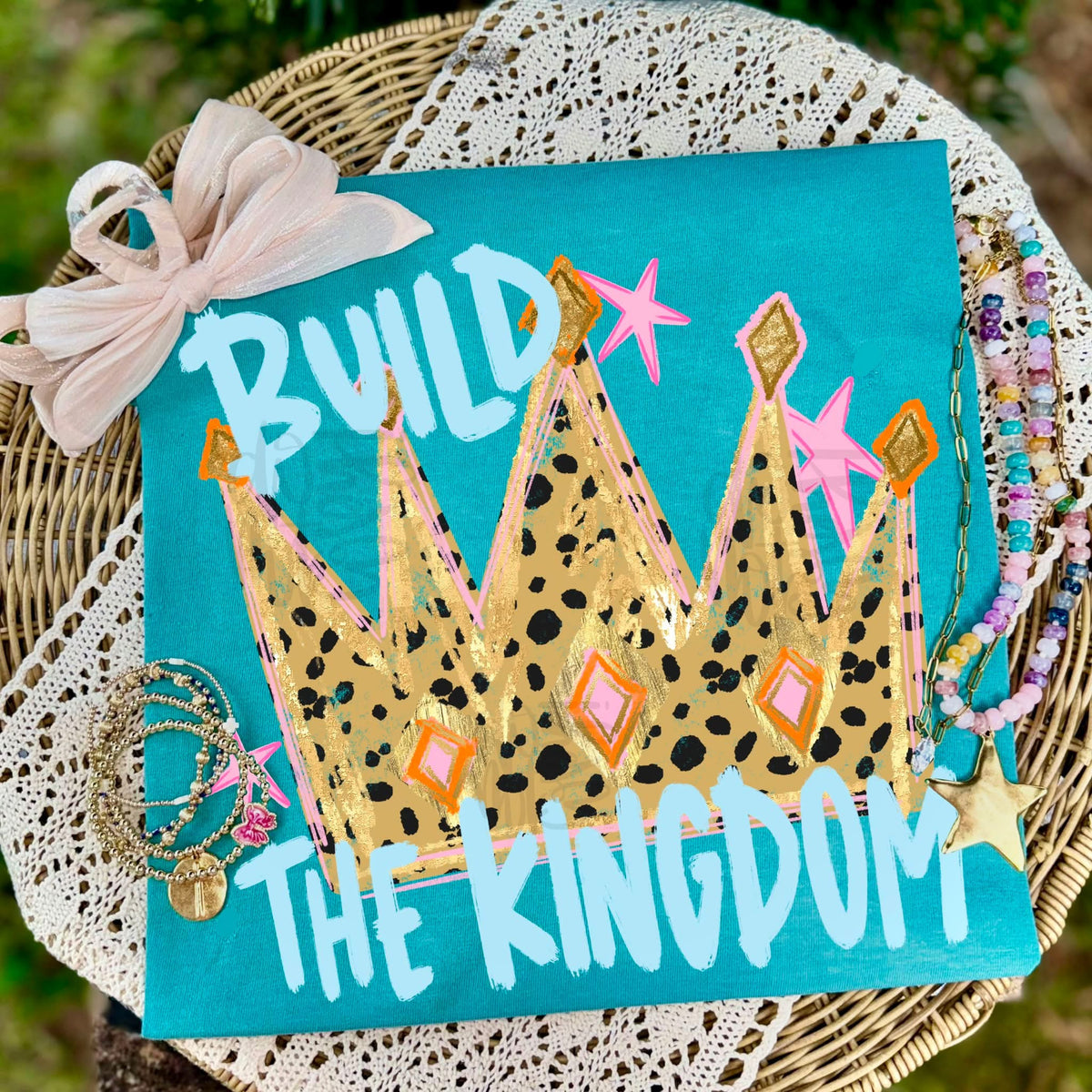 Build The Kingdom DTF Graphics