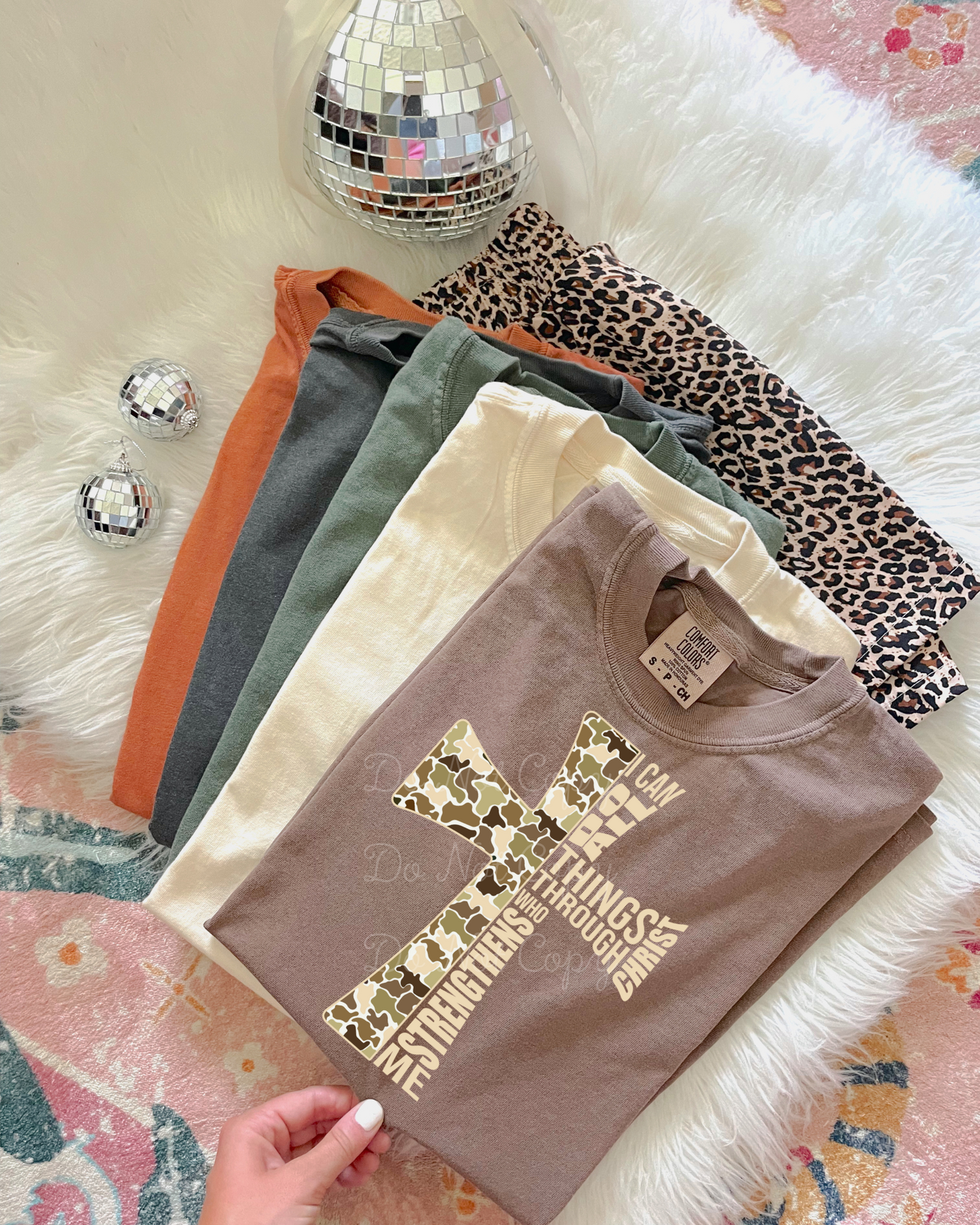 I Can Do All Things Through Christ DTF Graphics