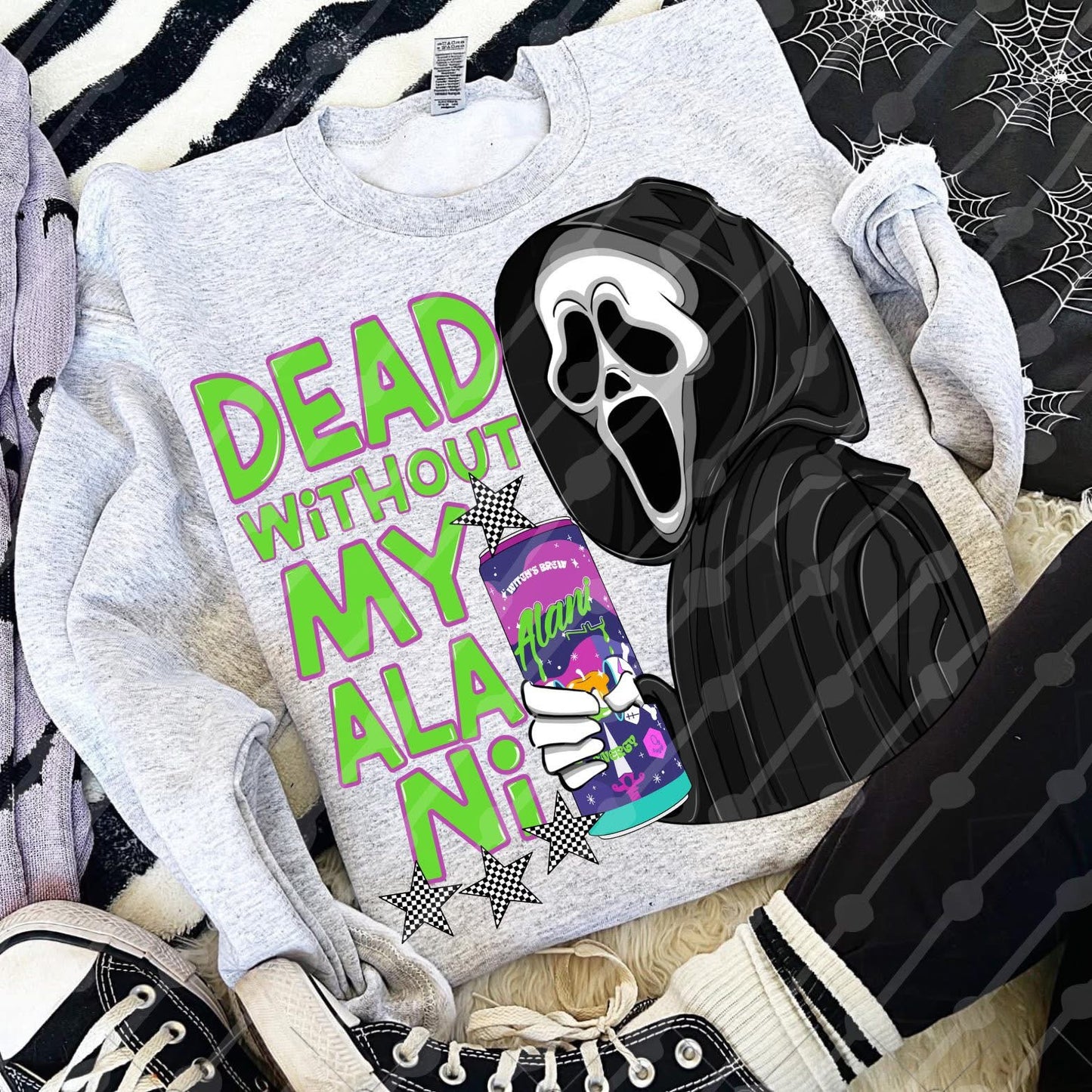 Dead Without My Alani DTF Graphics