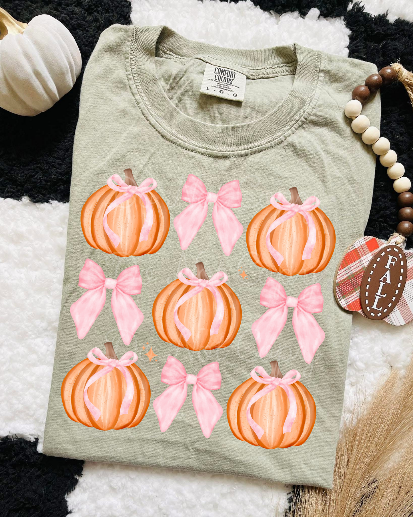 Pumpkin Coquette DTF Graphics