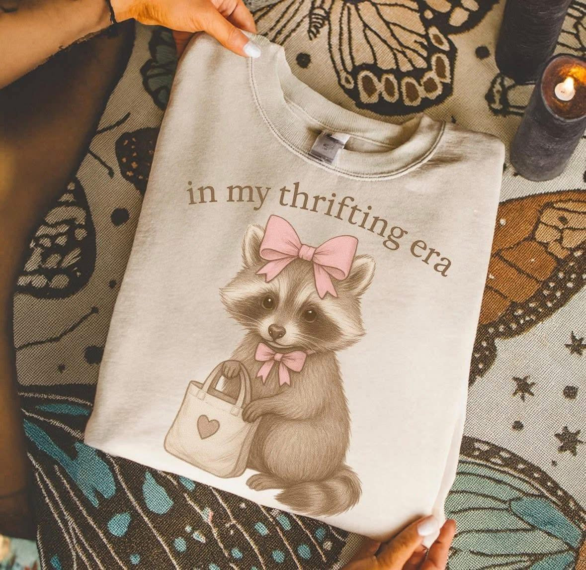 In My Thrifting Era DTF Graphics