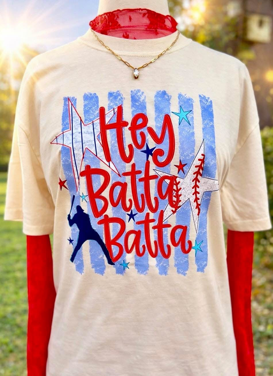 Hey Batta Batta DTF Graphics