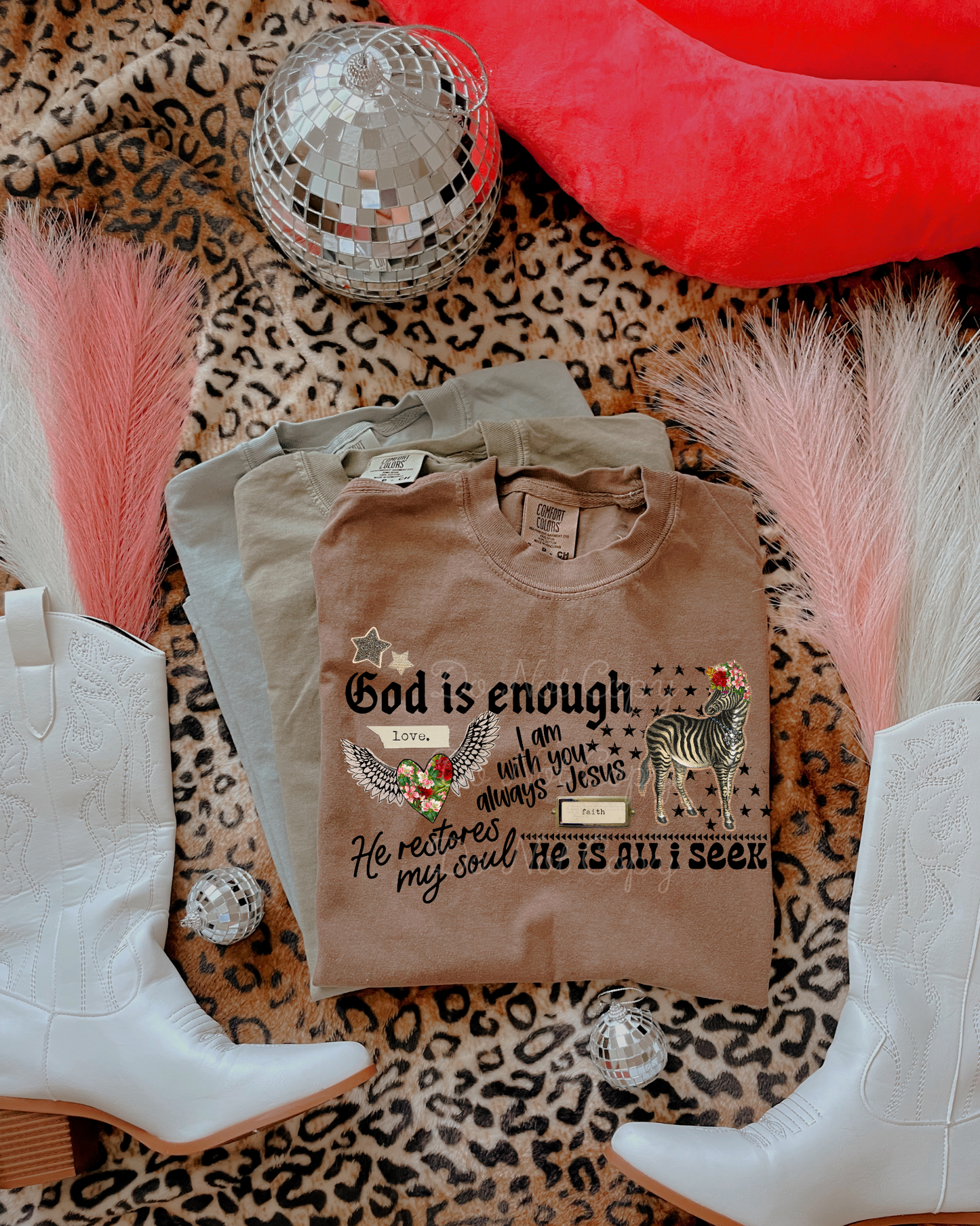 God Is Enough DTF Graphics