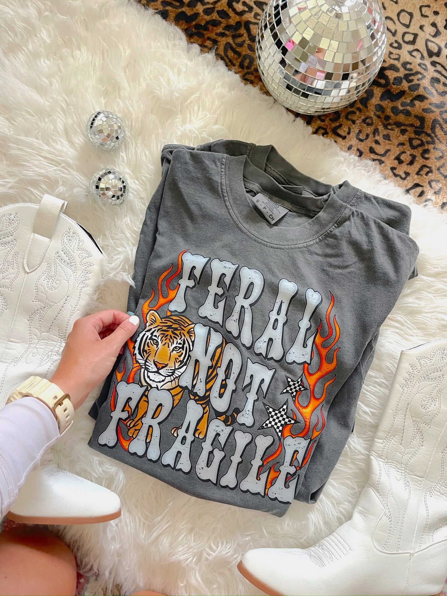 Feral Not Fragile DTF Graphics