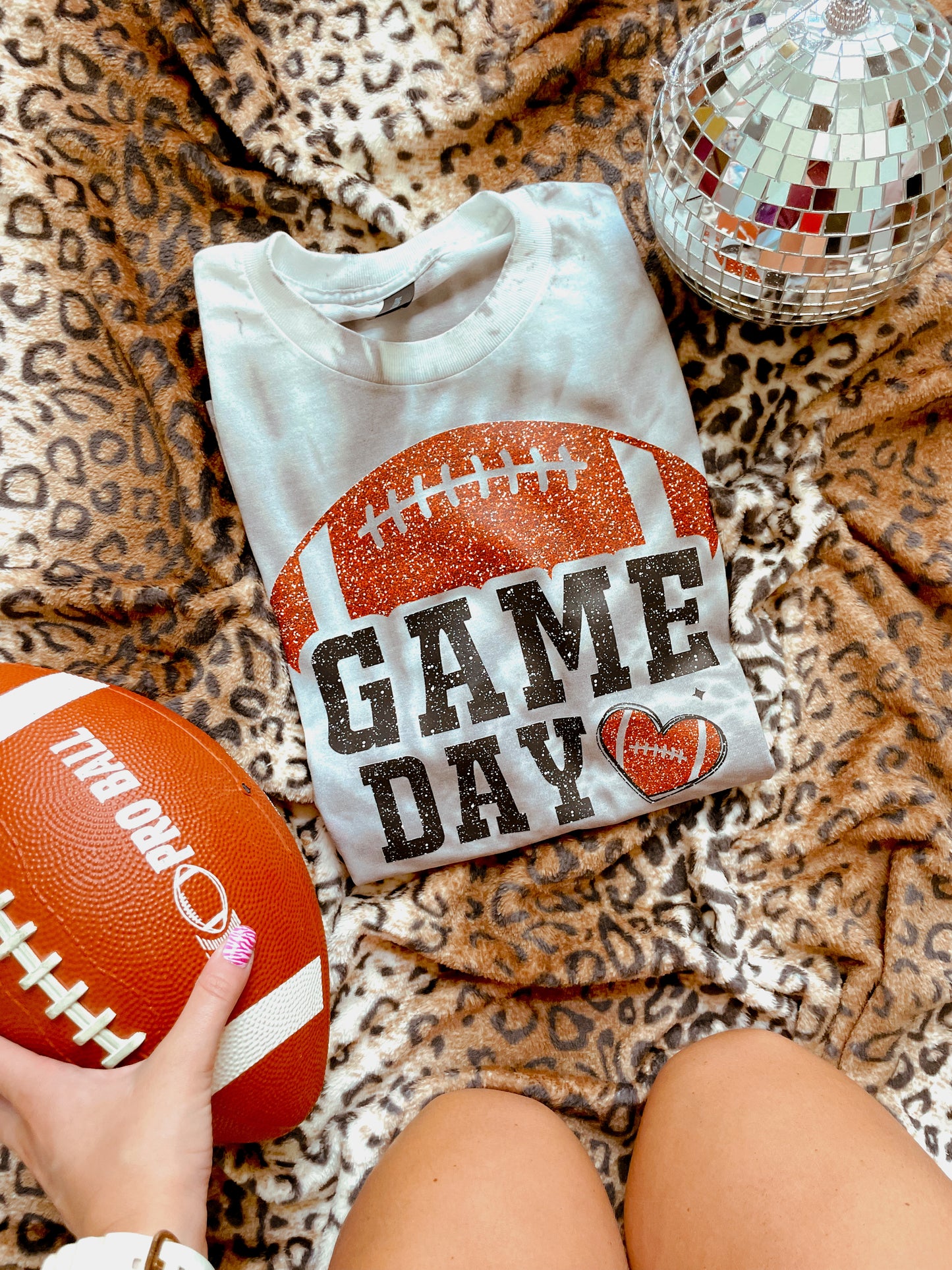 Game Day Charcoal Gildan Tie Dye DTF Graphics