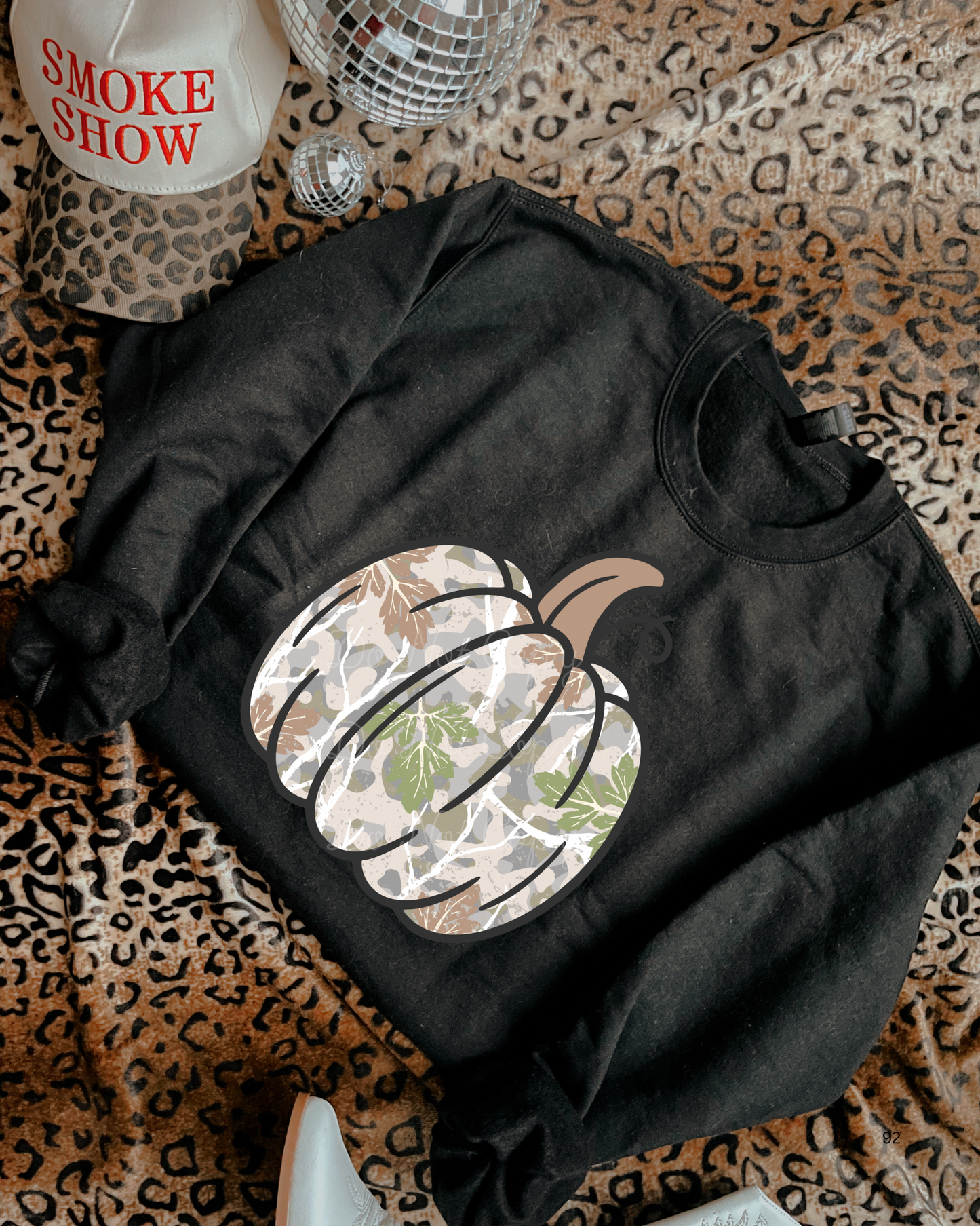 Camo Pumpkin DTF Graphics