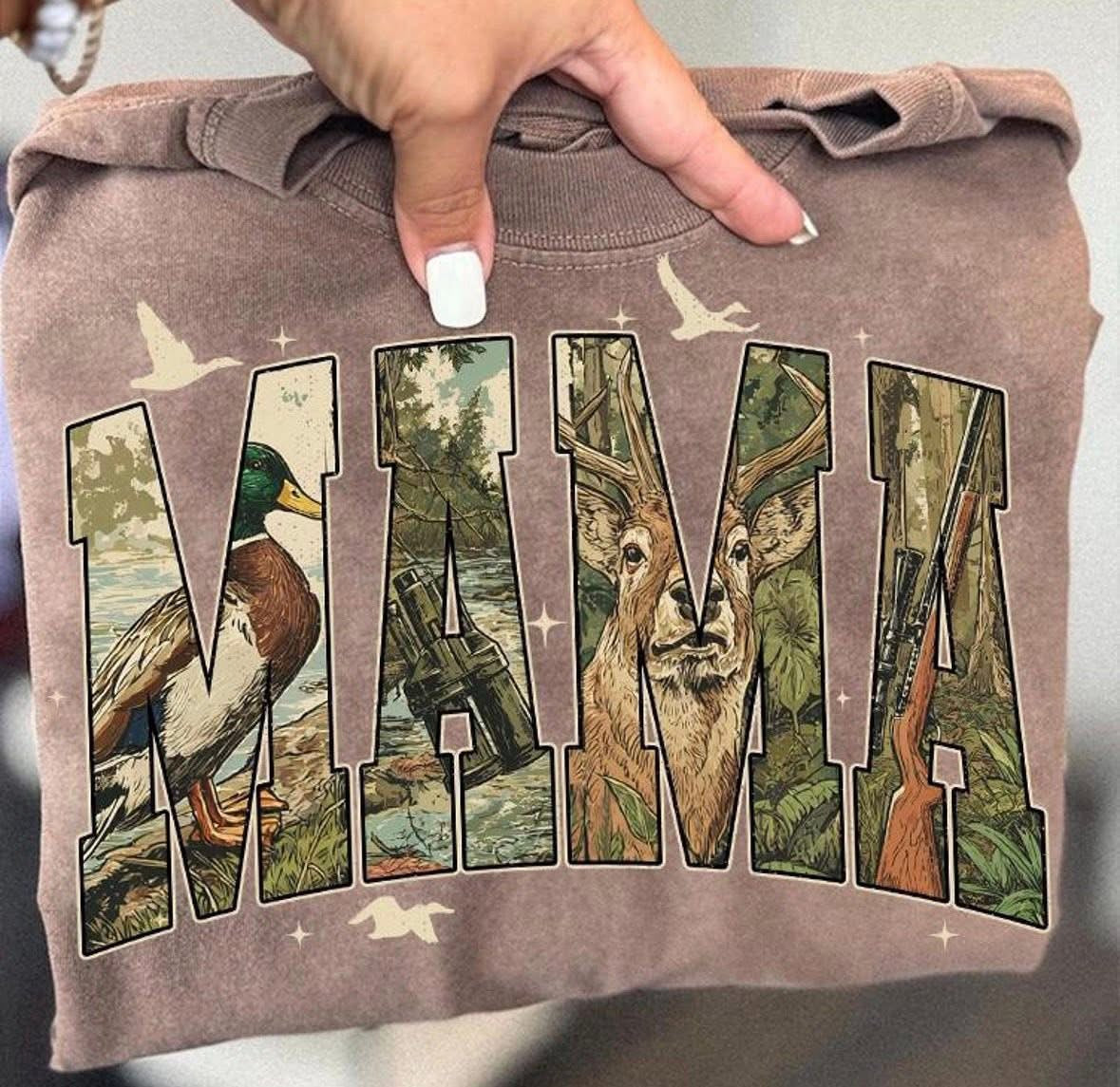 Hunting Mama DTF Graphics