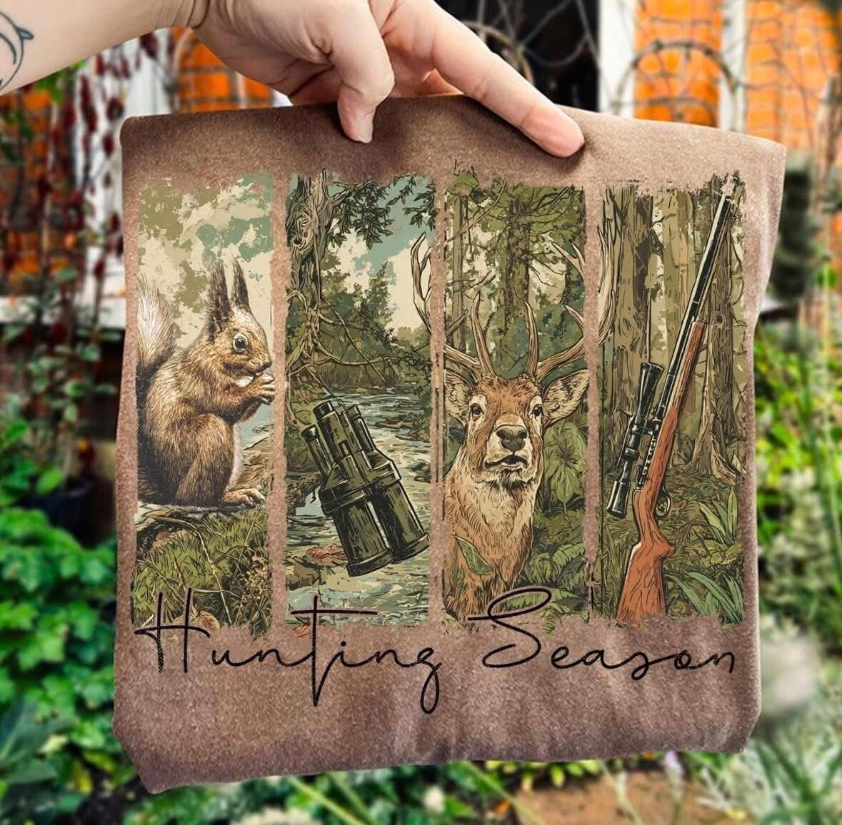 Hunting Season DTF Graphics