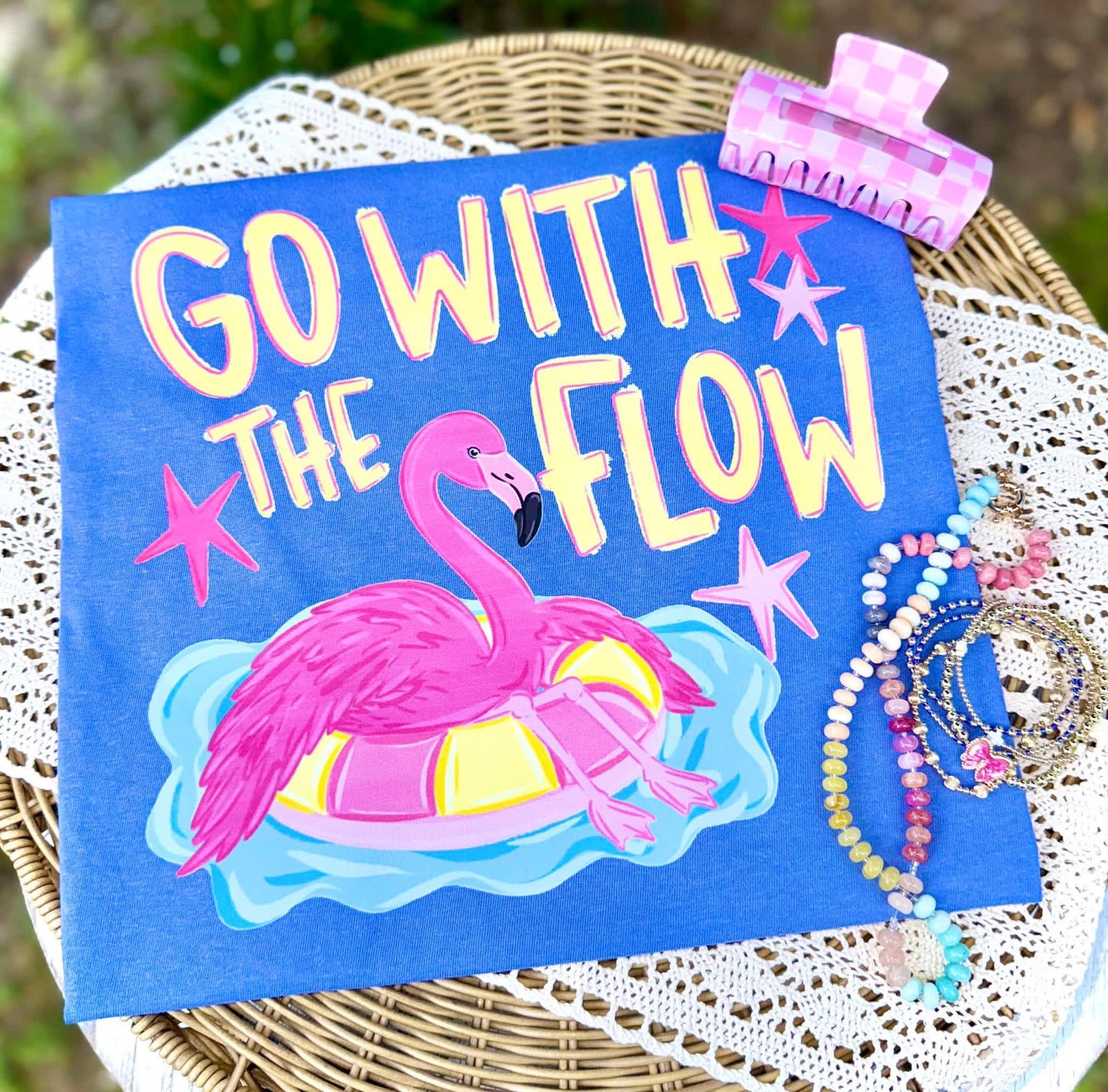 Go With The Flow DTF Graphics