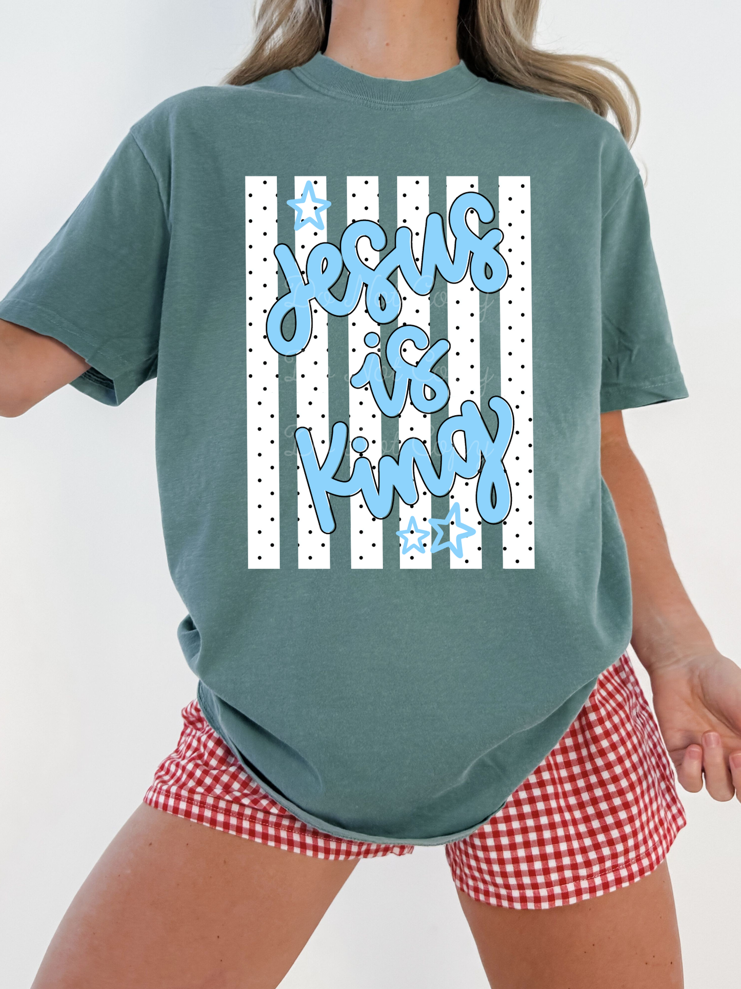 Jesus Is King DTF Graphics