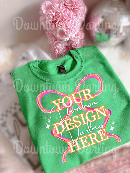 Irish Green Gildan Mock-Up