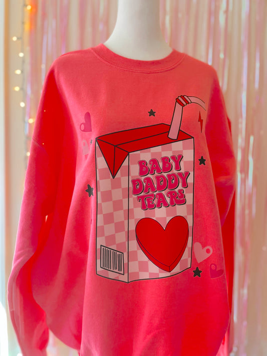 Baby Daddy Tears DTF Graphics