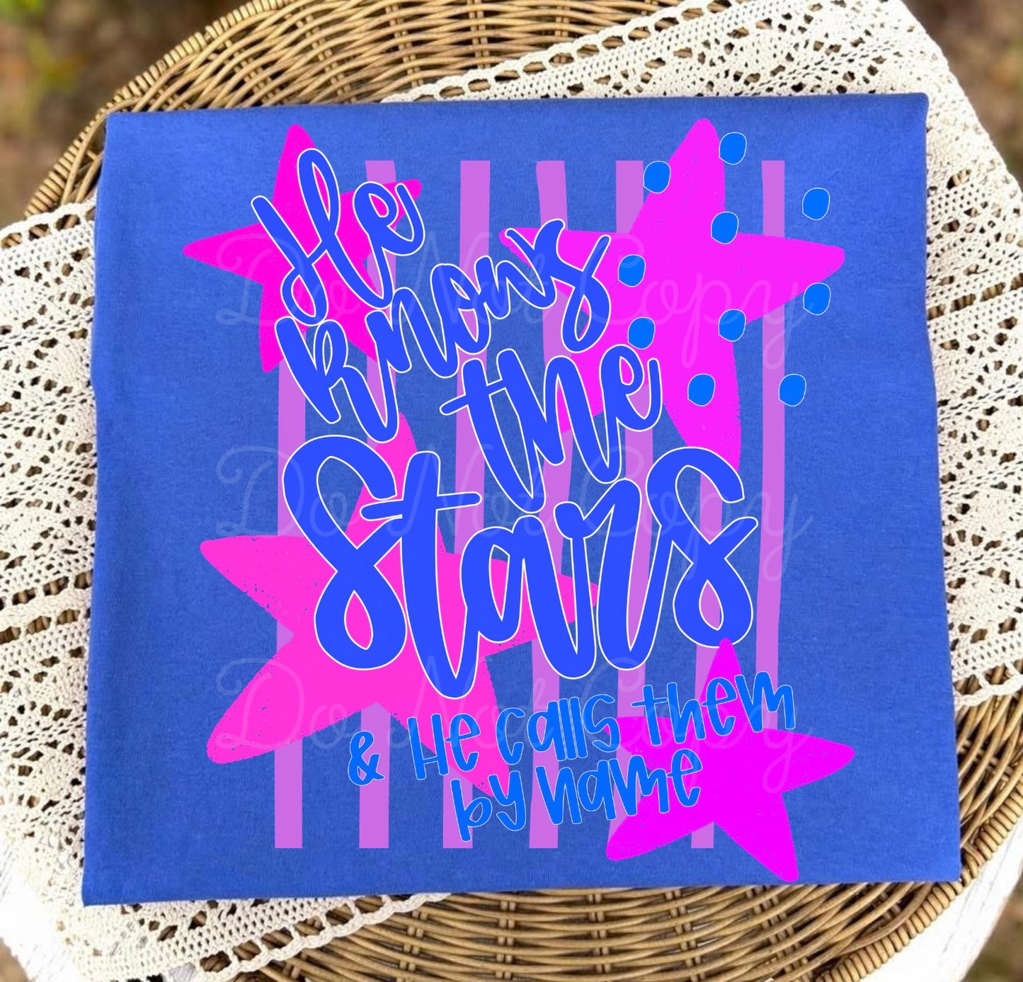 He Knows The Stars DTF Graphics