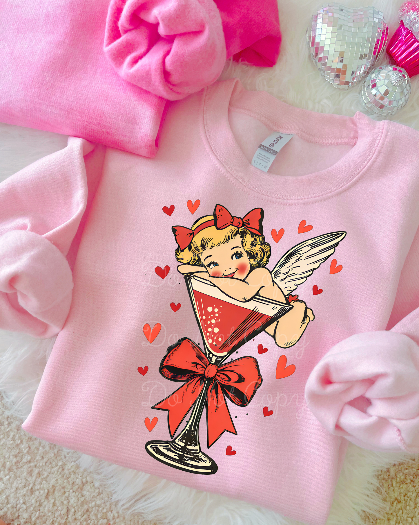 Cupid Drink DTF Graphics