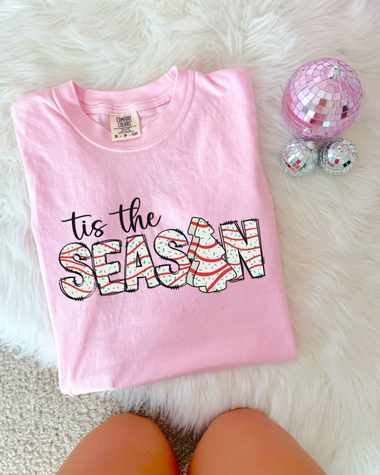 Tis The Season Christmas Cake DTF Graphics