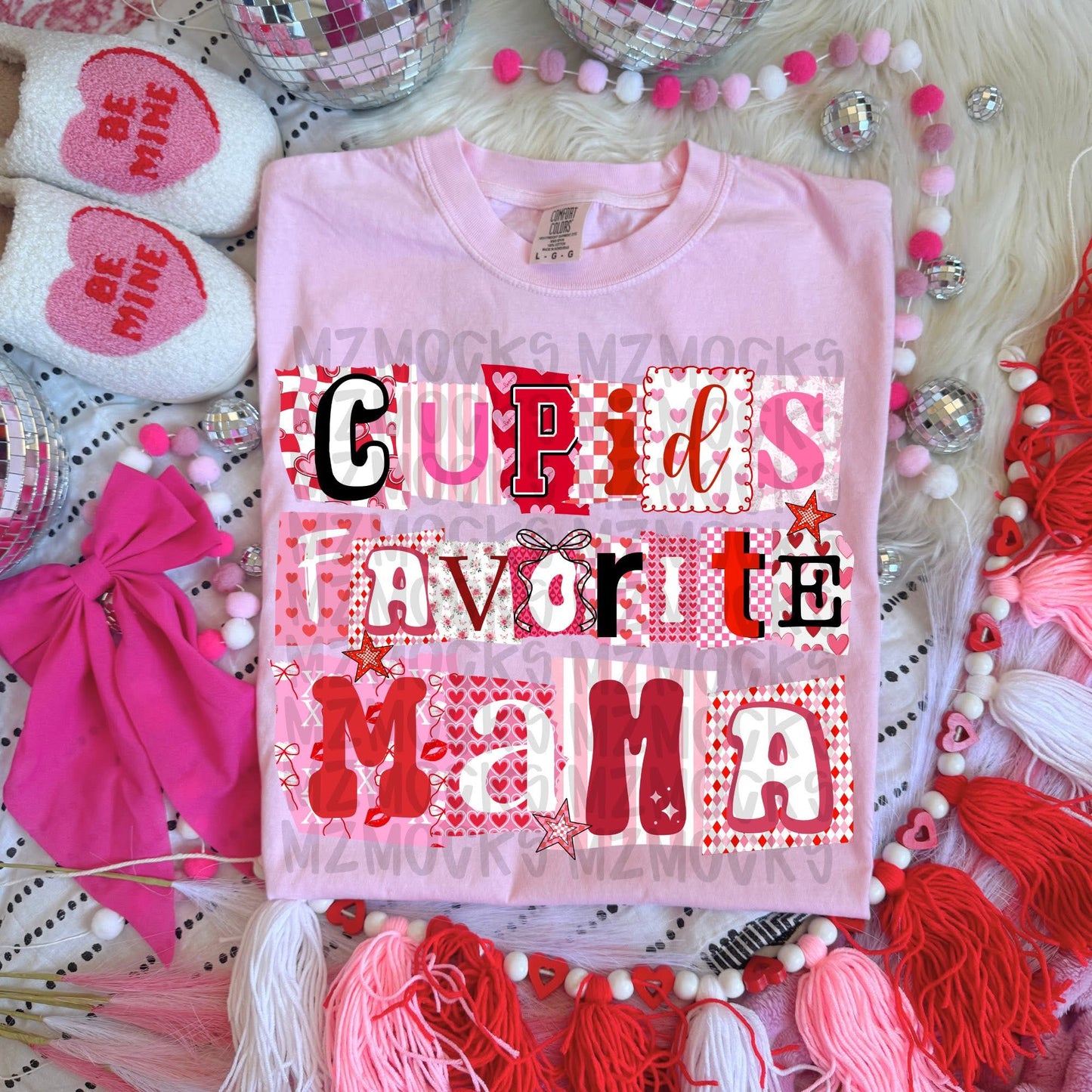 Cupid’s Favorite Mama DTF Graphics