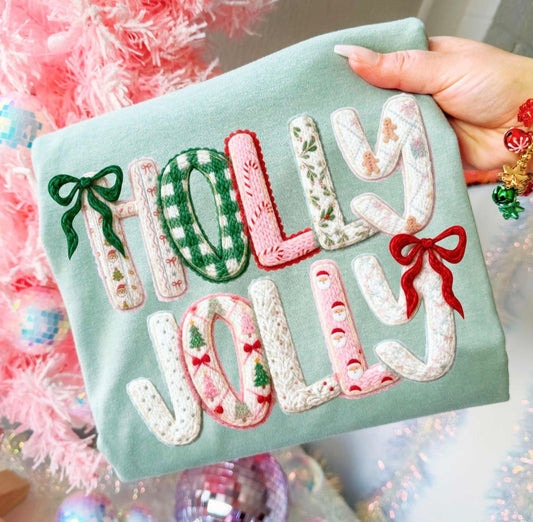 Holly Jolly DTF Graphics