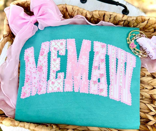 Pastel Memaw DTF Graphics