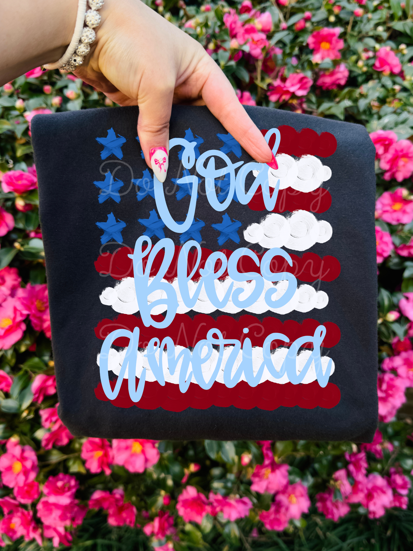 God Bless America DTF Graphics