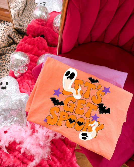 Let's Get Spooky DTF Graphic