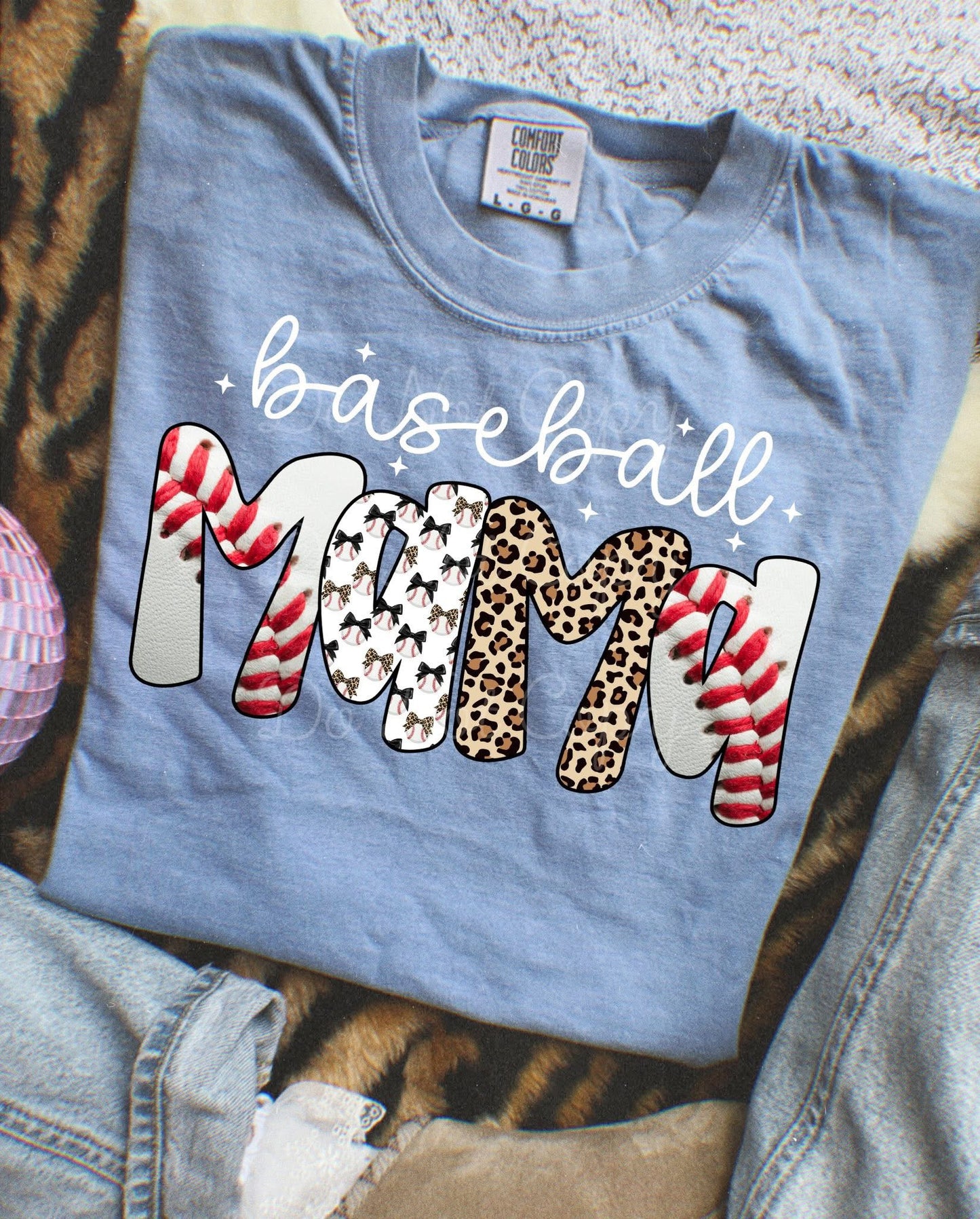 Baseball Mama DTF Graphics